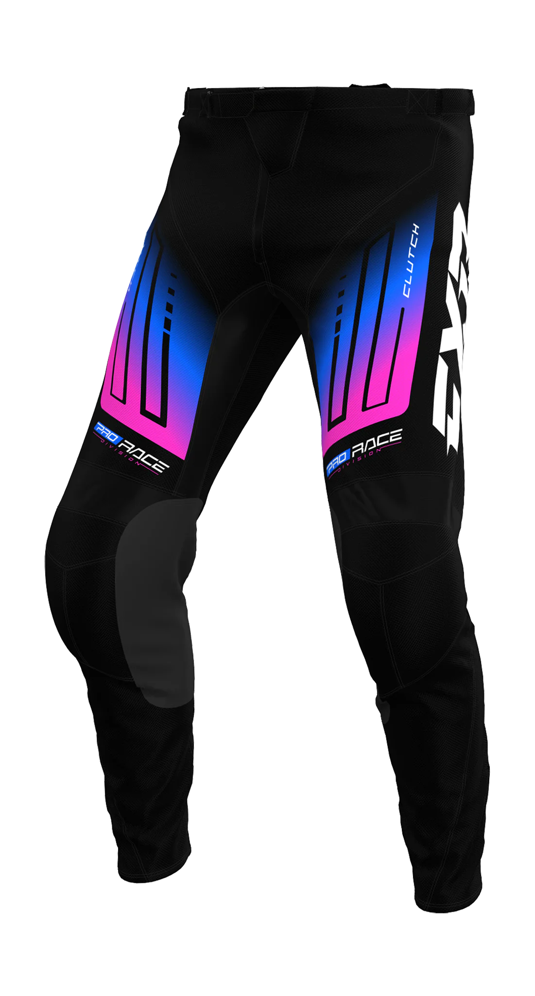 FXR Kinder Crossbroek Clutch - Zwart / Blauw / Roze