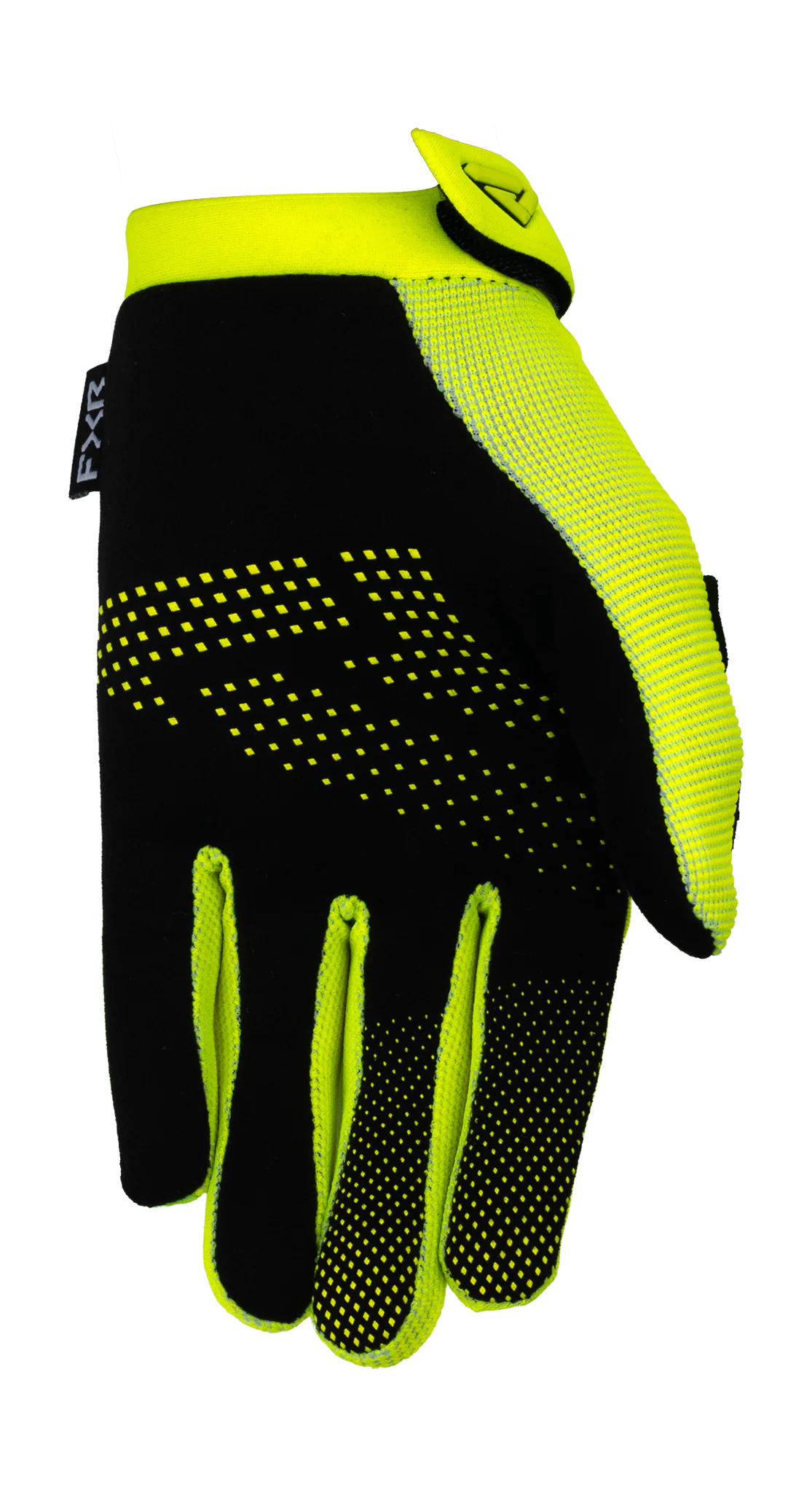 FXR Kinder Crosshandschoenen 2026 Reflex - HiVis / Zwart