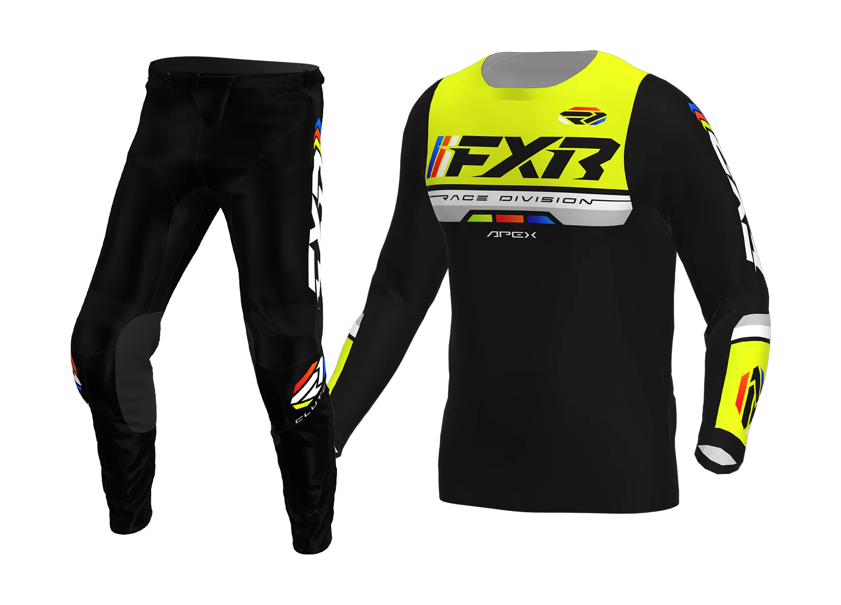 FXR Kinder Crosskleding 2026 Apex - HiVis
