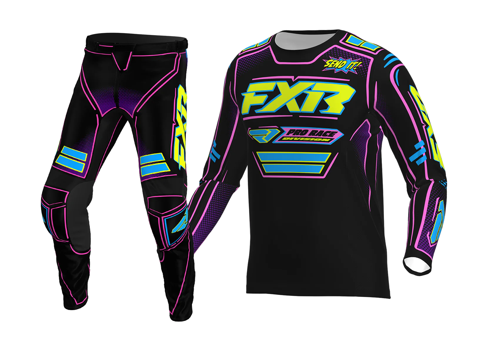 FXR Kinder Crosskleding 2026 Podium - Sketchy