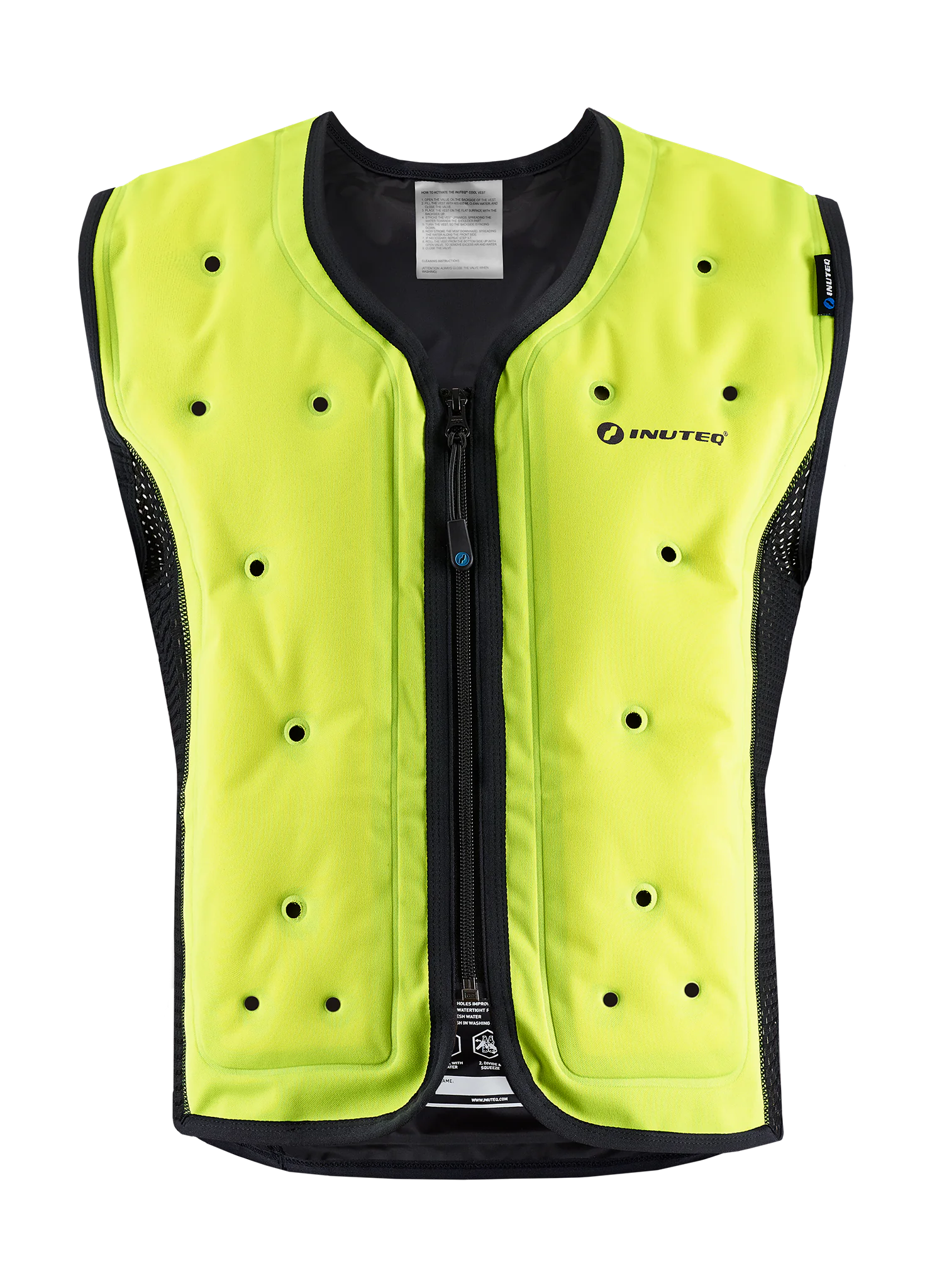 Inuteq Koelvest Bodycool Smart - Geel / Zwart
