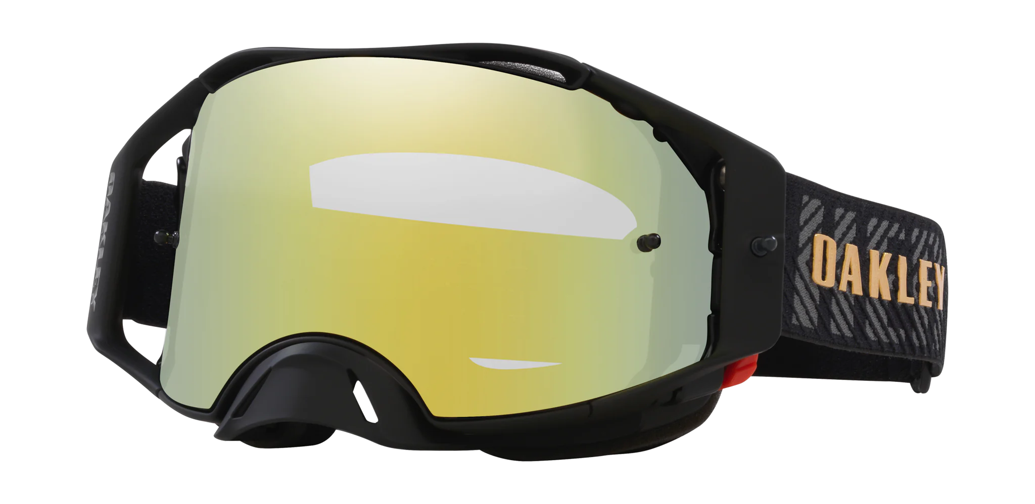 Oakley Crossbril Airbrake MX Jeffrey Herlings Signature - 24K Iridium Lens