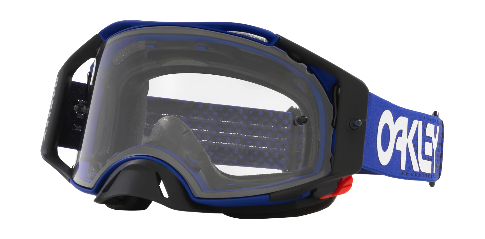 Oakley Crossbril Airbrake MX Moto Blue B1B - Clear Lens