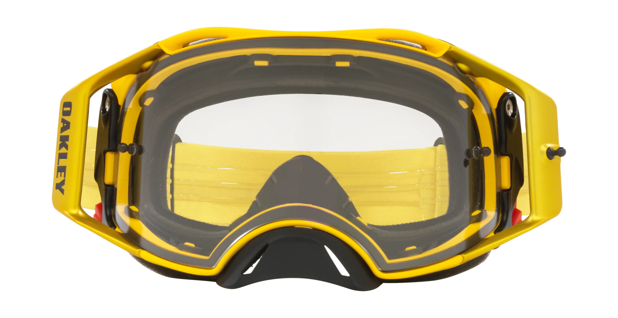Oakley Crossbril Airbrake MX Moto Yellow - Clear Lens