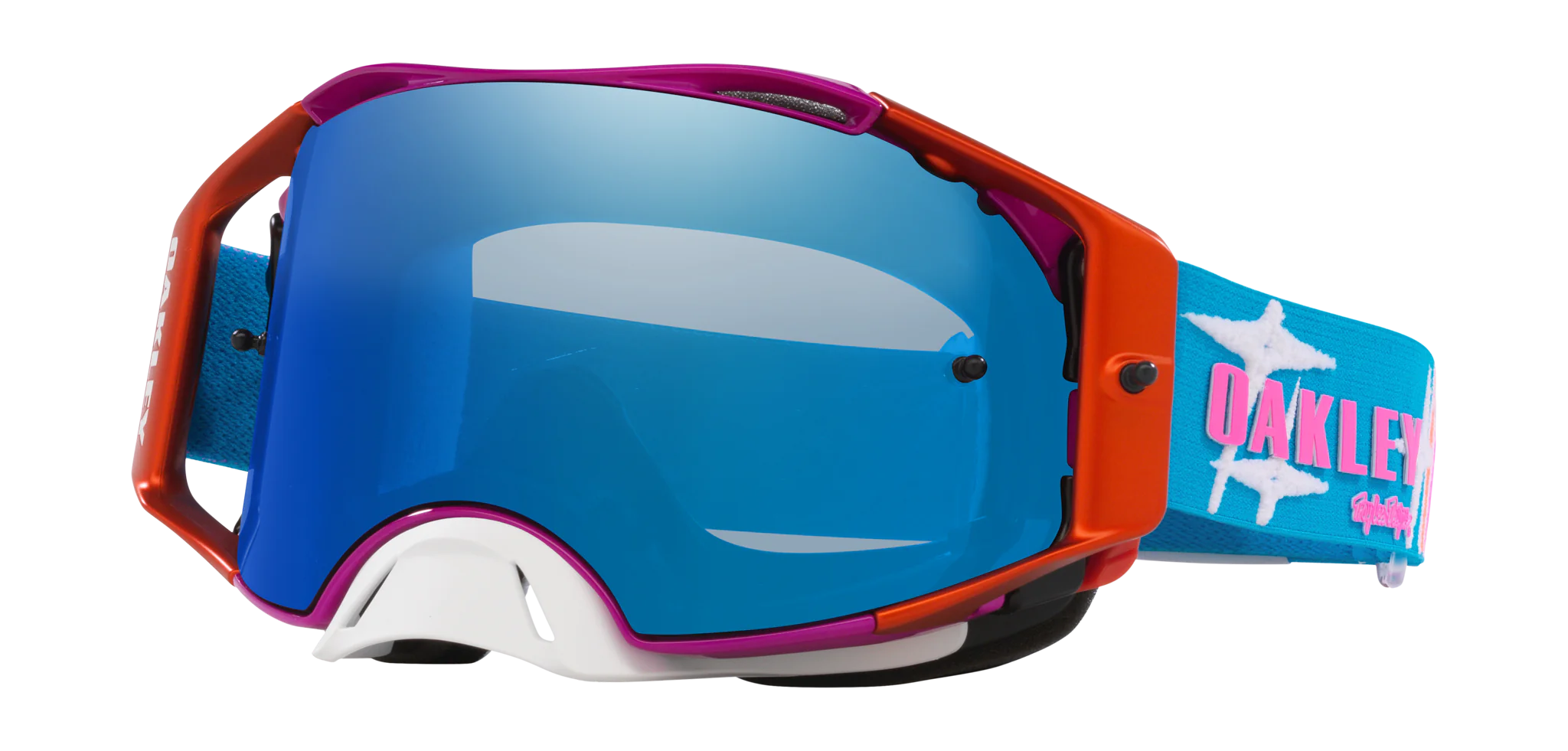 Oakley Crossbril Airbrake MX Speed Stars - Black Ice Iridium Lens