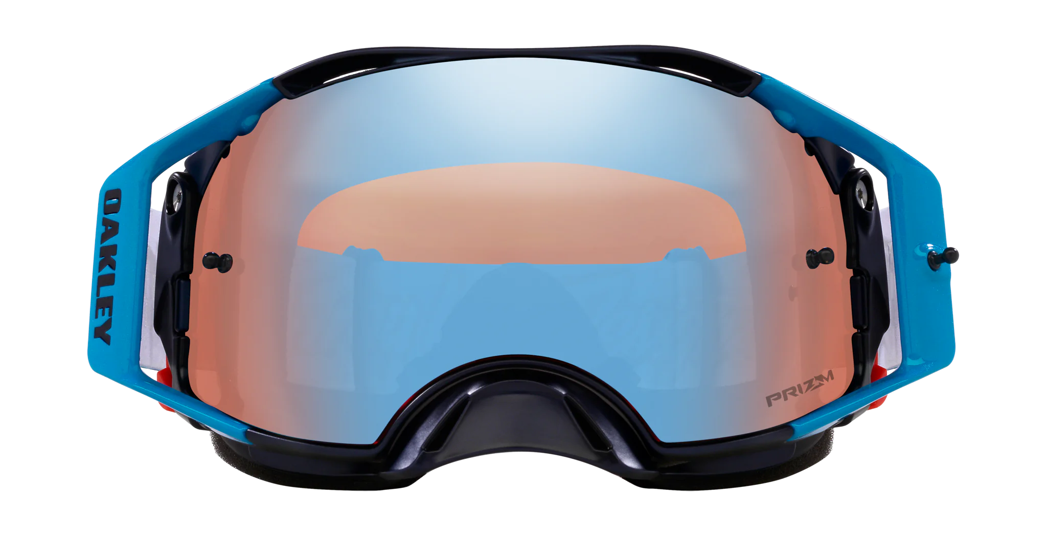 Oakley Crossbril Airbrake MX TLD Blue Lightning - Prizm Sapphire Iridium Lens