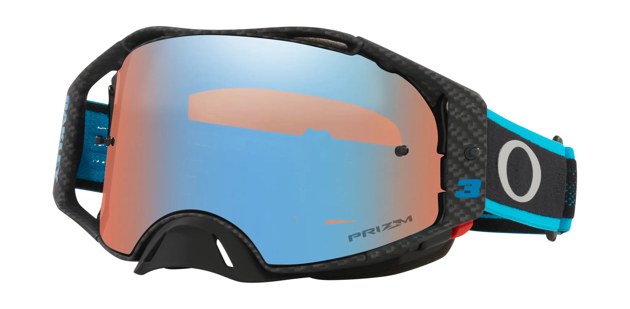 Oakley Crossbril Airbrake MX Tomac Blue - Prizm Sapphire Iridium Lens