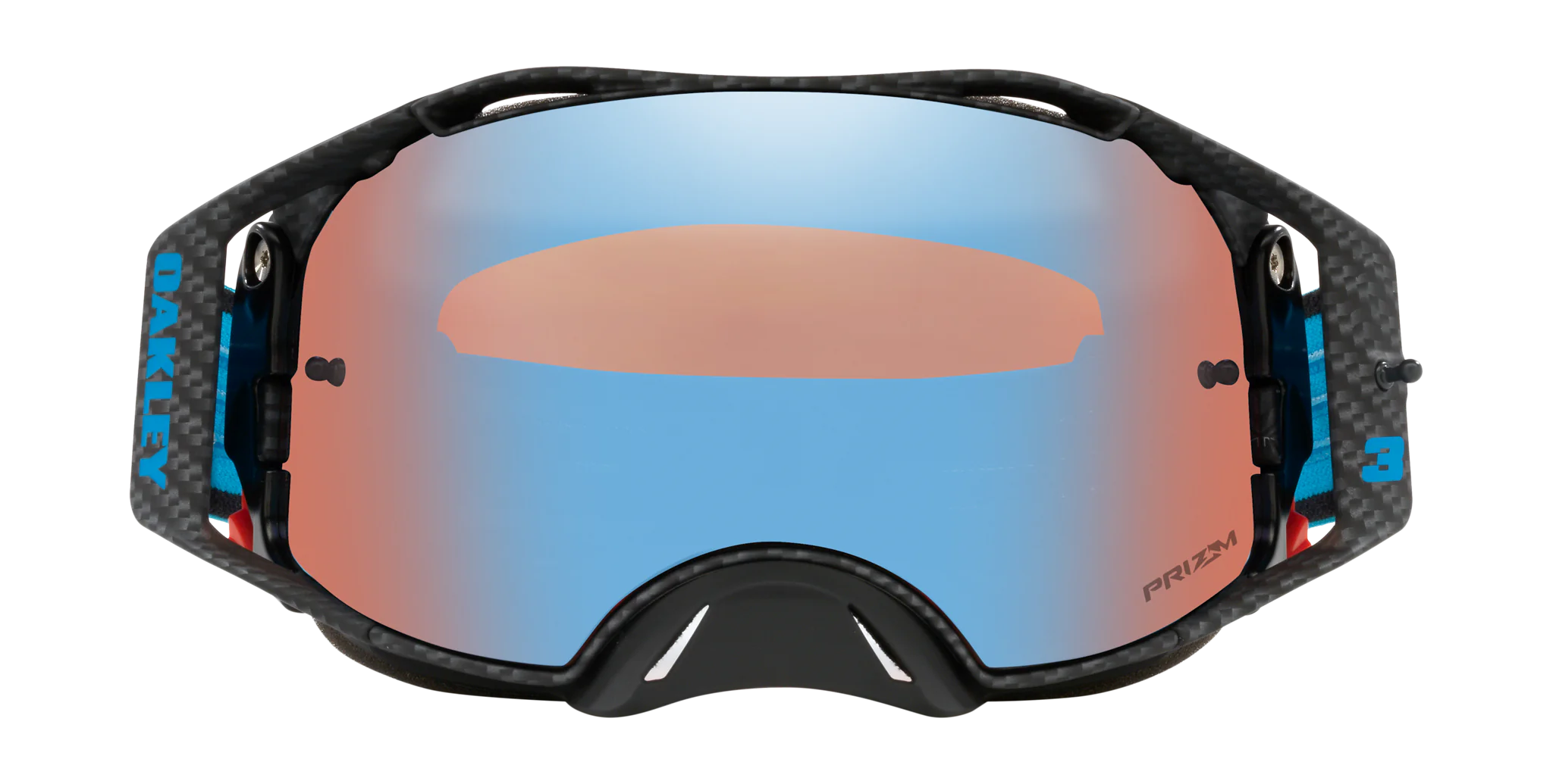 Oakley Crossbril Airbrake MX Tomac Blue - Prizm Sapphire Iridium Lens