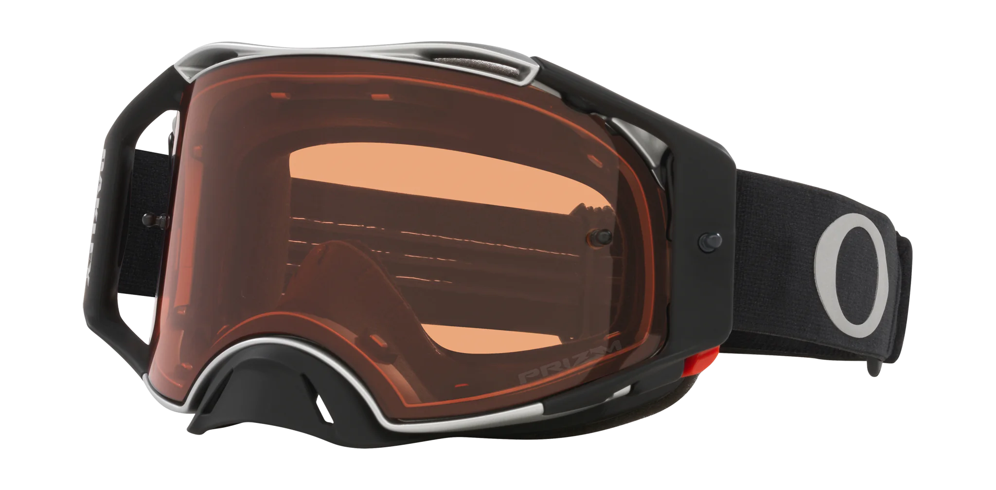 Oakley Crossbril Airbrake MX Tuff Blocks Black Gunmetal - Prizm Brons Lens