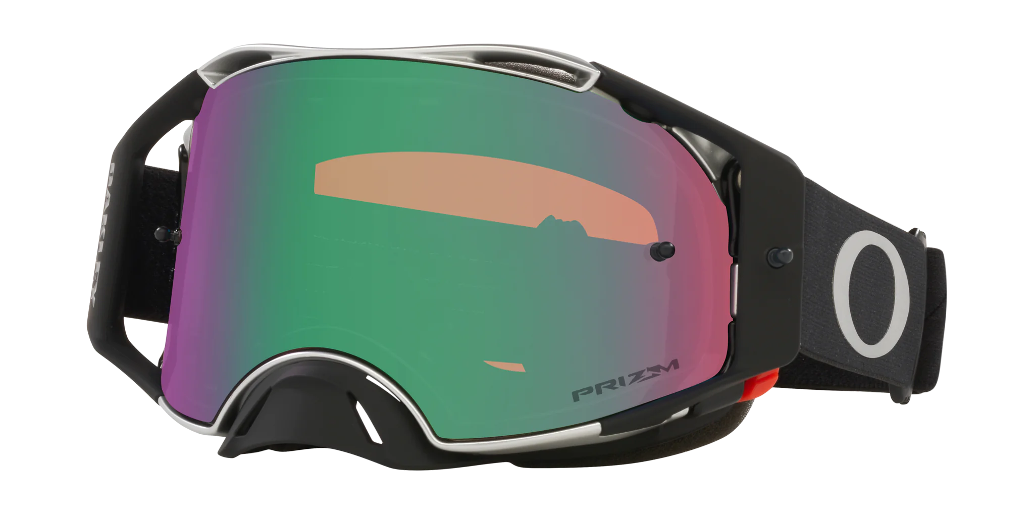 Oakley Crossbril Airbrake MX Tuff Blocks Black Gunmetal - Prizm Jade Iridium Lens
