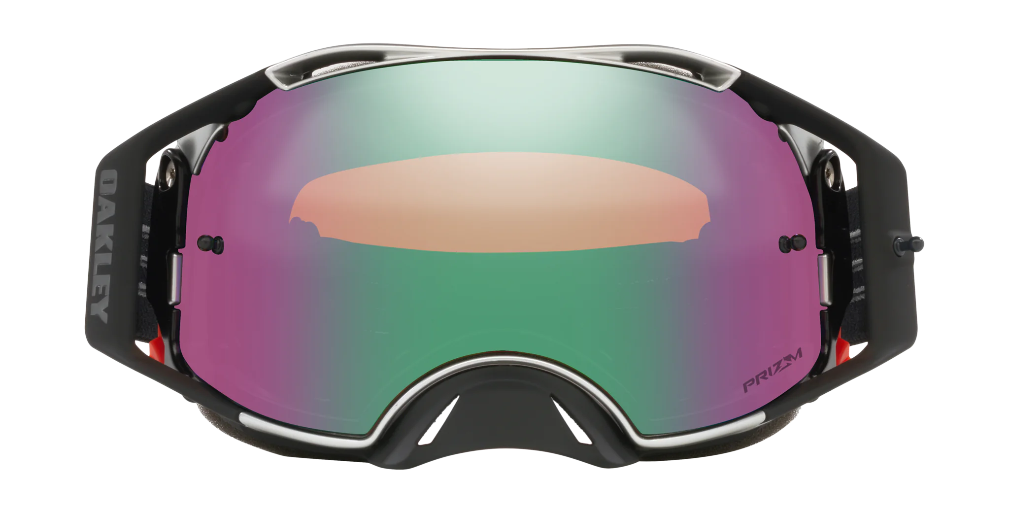 Oakley Crossbril Airbrake MX Tuff Blocks Black Gunmetal - Prizm Jade Iridium Lens