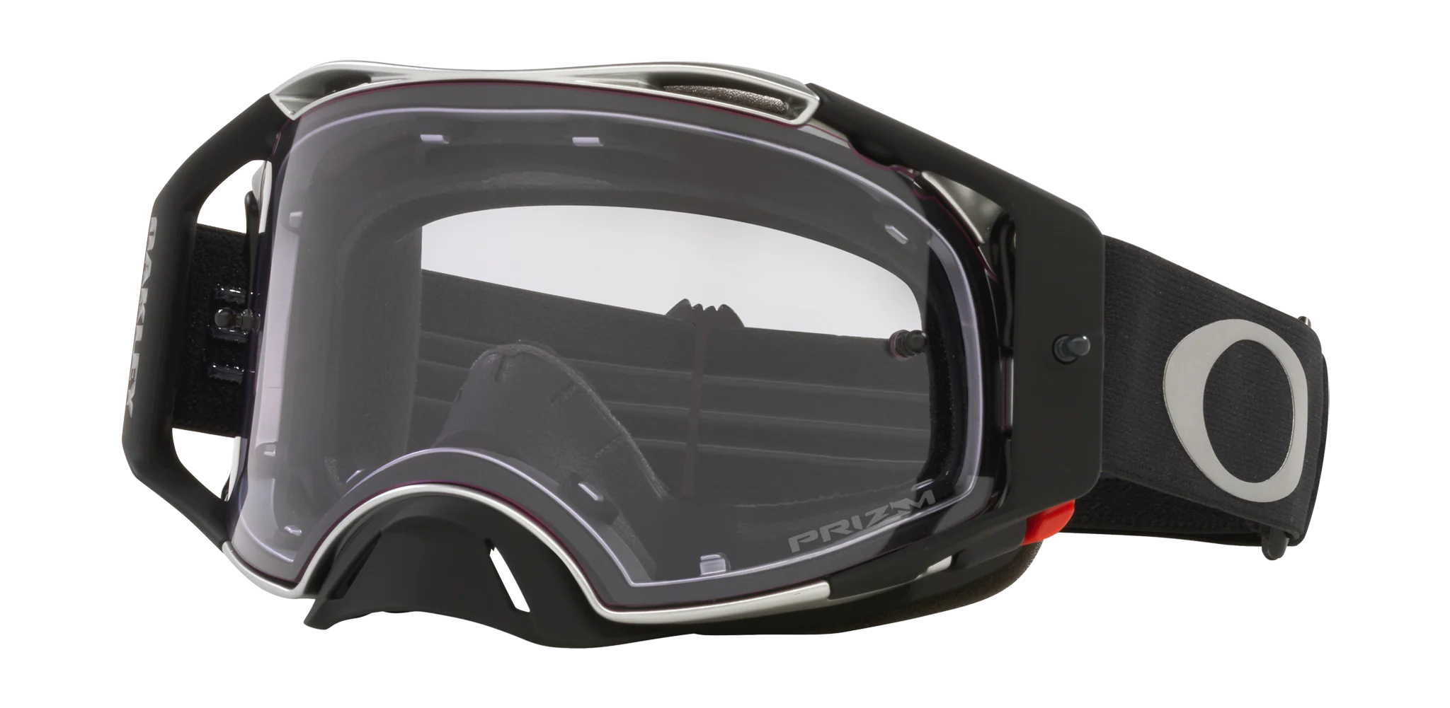 Oakley Crossbril Airbrake MX Tuff Blocks Black Gunmetal - Prizm Low Light Lens