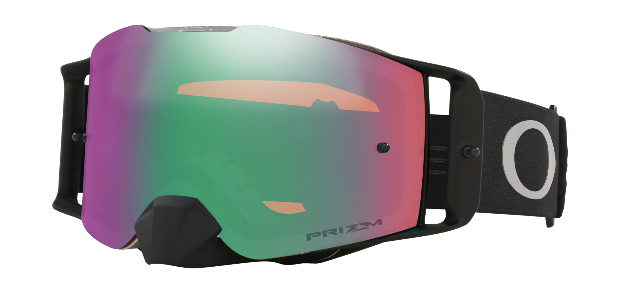 Oakley Crossbril Front Line MX Tuff Blocks Black Gunmetal - Prizm Jade Iridium Lens