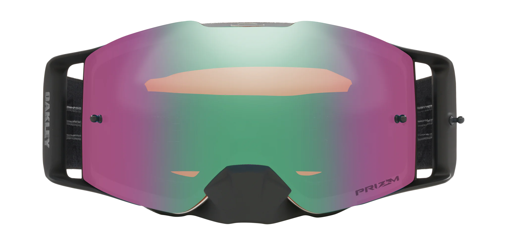 Oakley Crossbril Front Line MX Tuff Blocks Black Gunmetal - Prizm Jade Iridium Lens