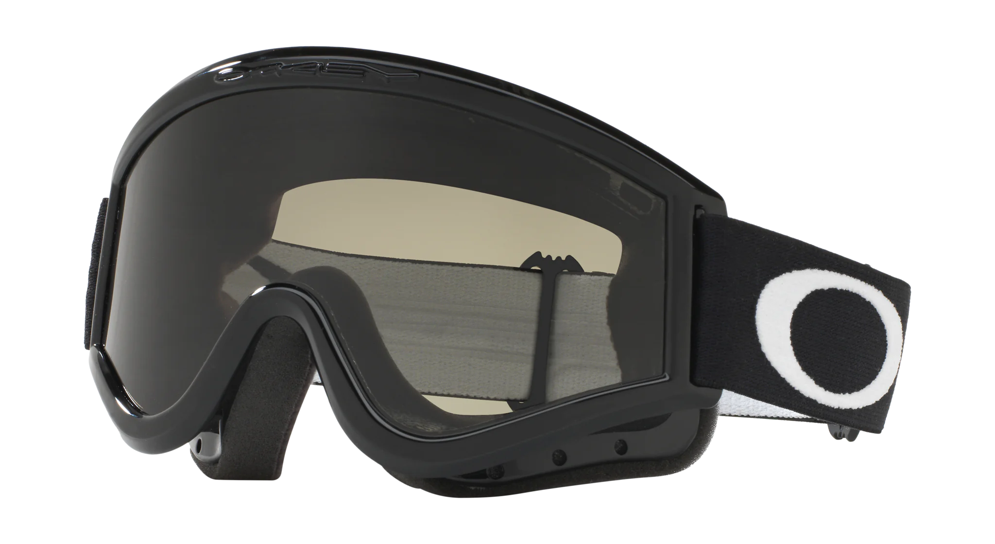 Oakley Crossbril L-Frame Jet Black - Donker Grijs Lens
