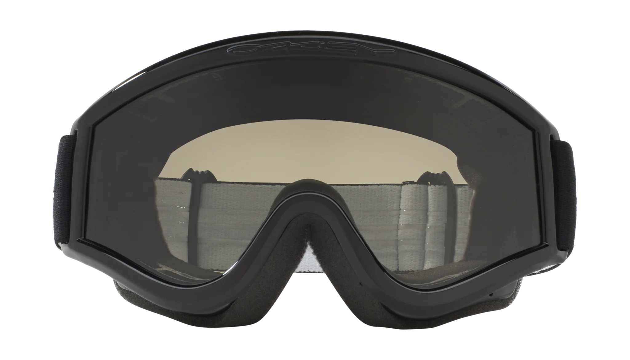 Oakley Crossbril L-Frame Jet Black - Donker Grijs Lens