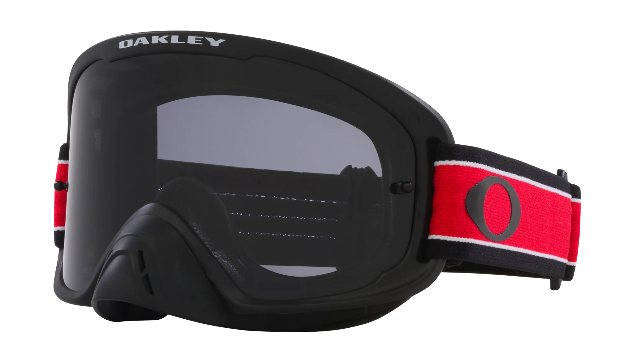 Oakley Crossbril O-frame 2.0 Red Stripe - Donker Grijs Lens