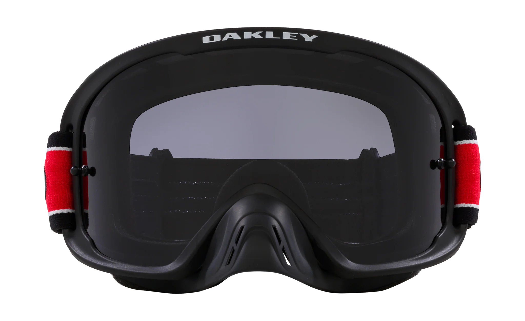 Oakley Crossbril O-frame 2.0 Red Stripe - Donker Grijs Lens