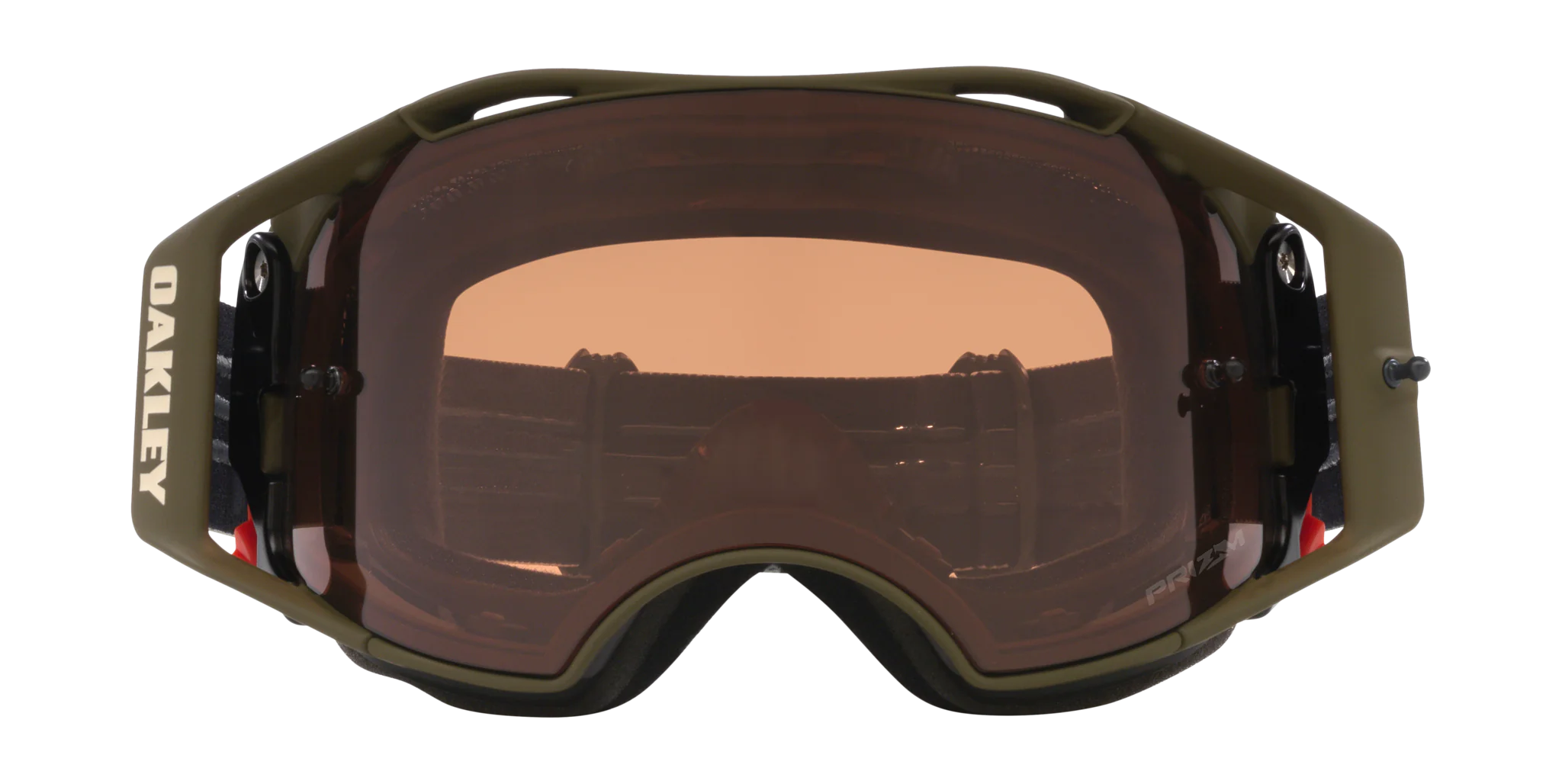 Oakley MTB Bril Airbrake Dark Brush Camo - Prizm Brons Lens