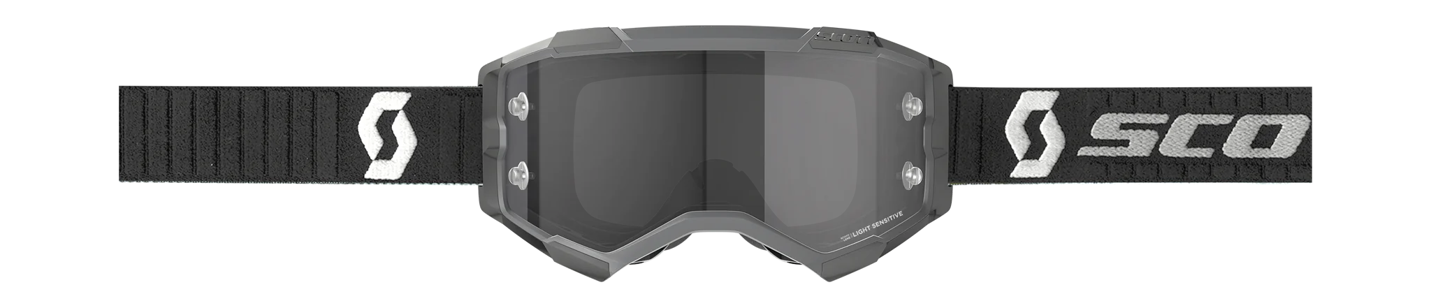 Scott Crossbril Fury - Zwart / Grijs - Light Sensitive Grijs Lens