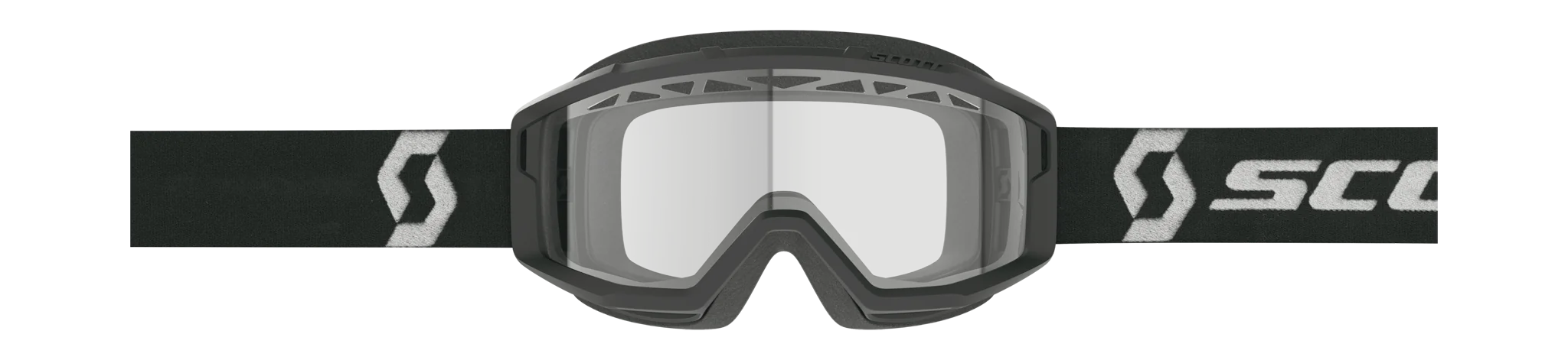 Scott Crossbril Primal Enduro - Zwart / Wit - Clear Lens