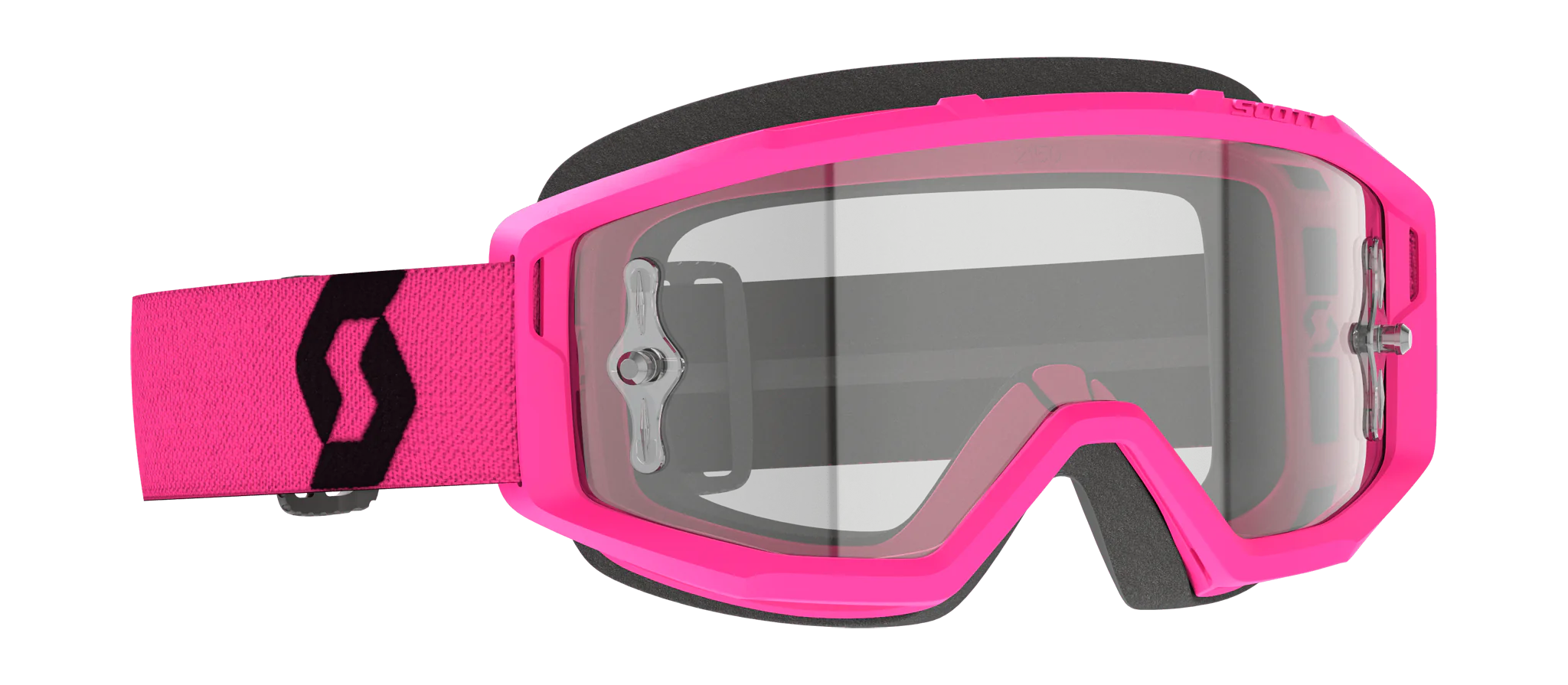 Scott Crossbril Primal - Roze / Zwart - Clear Lens