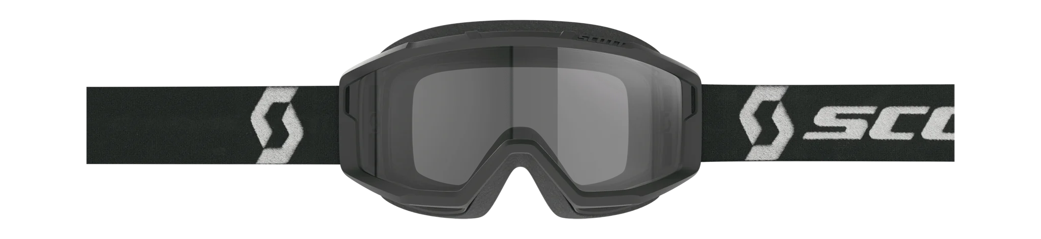 Scott Crossbril Primal Sand Dust - Zwart / Wit - Donker Grijs Lens