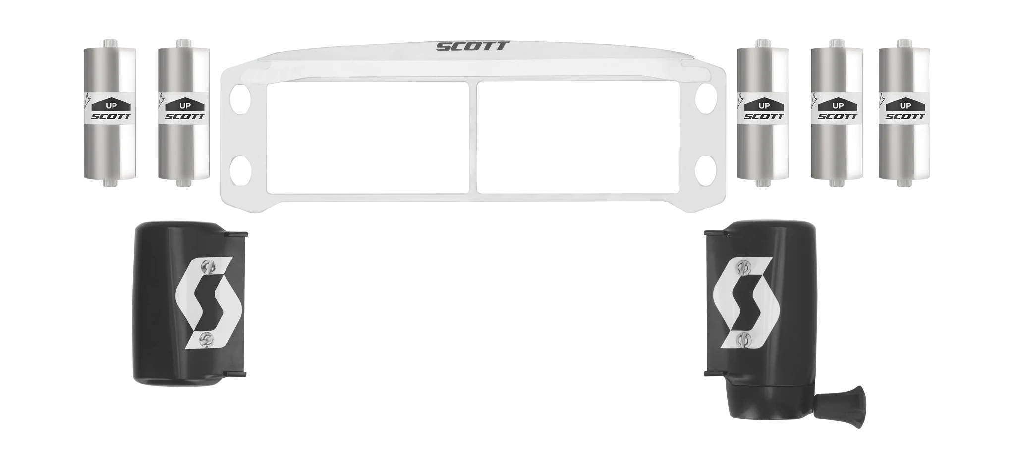 Scott Roll-Off Systeem WFS Prospect / Fury - Zwart - 50 mm