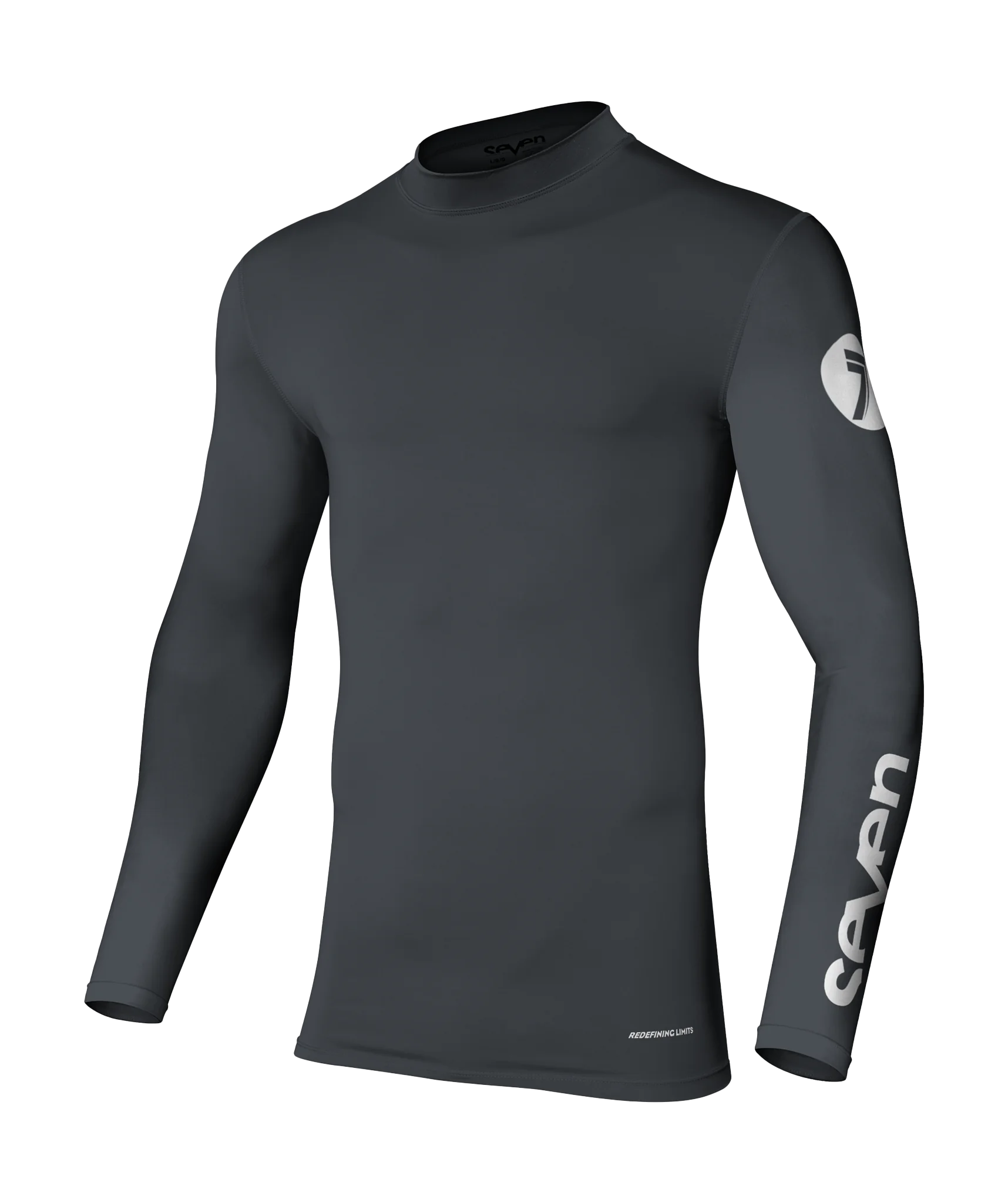 Seven Compressie Shirt Zero - Charcoal