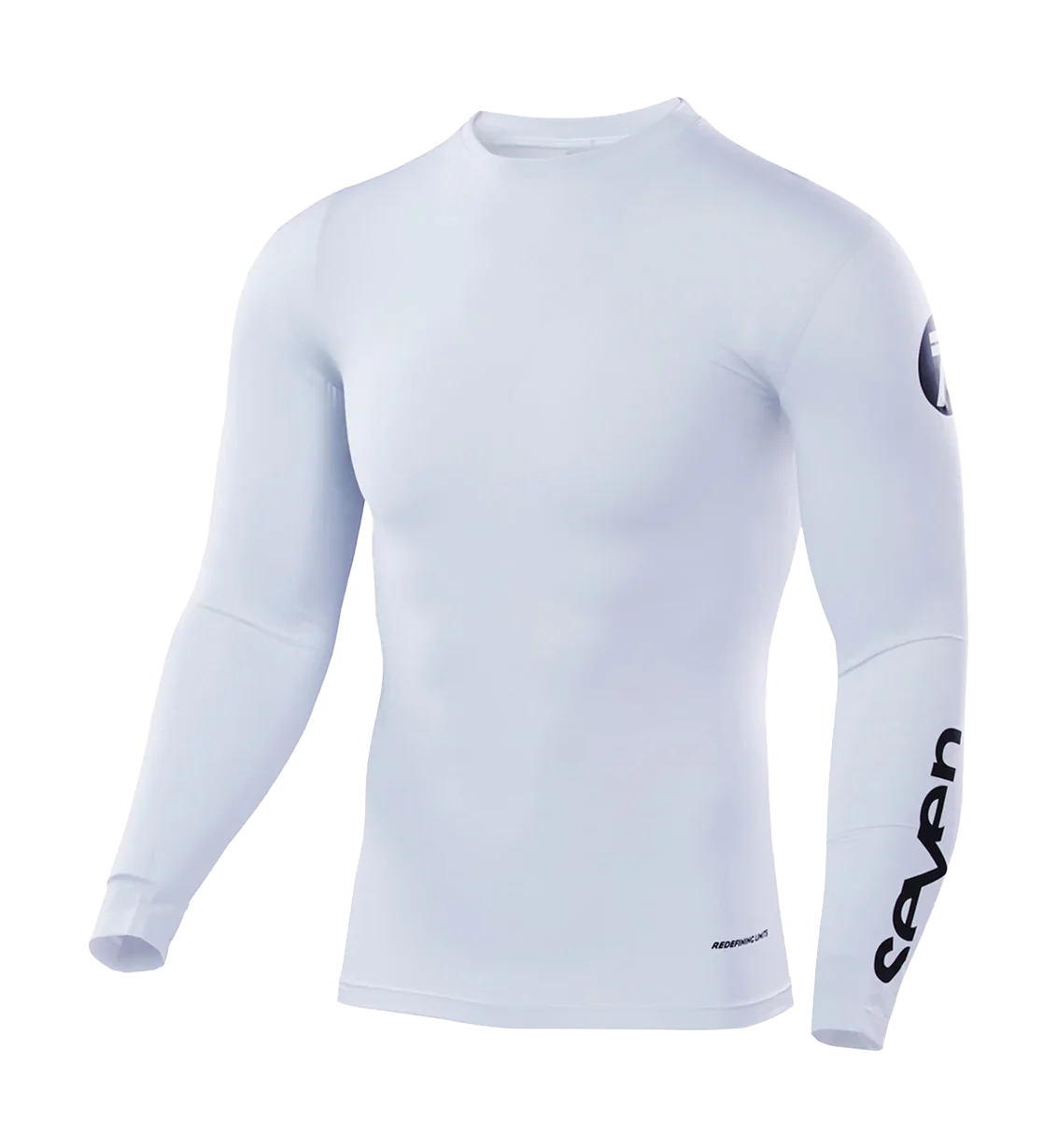 Seven Compressie Shirt Zero Staple - Wit