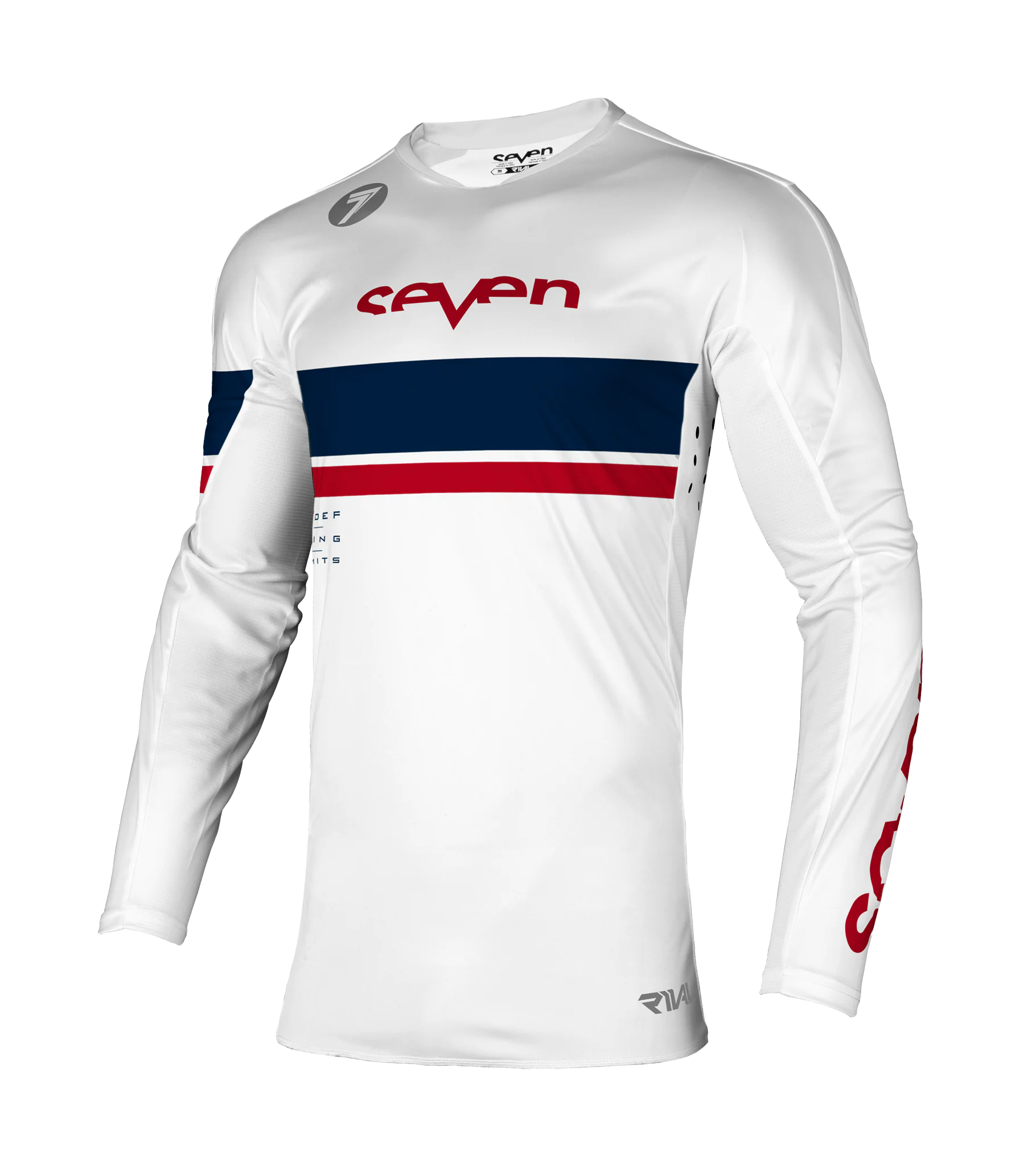 Seven Cross Shirt Rival Vanquish - Wit