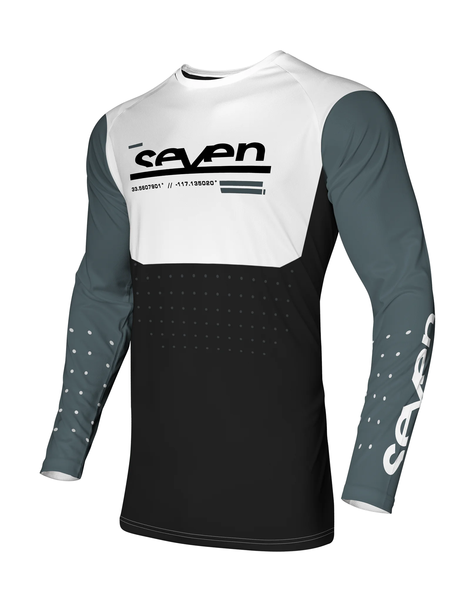 Seven Cross Shirt Vox Aperture - Lead / Zwart