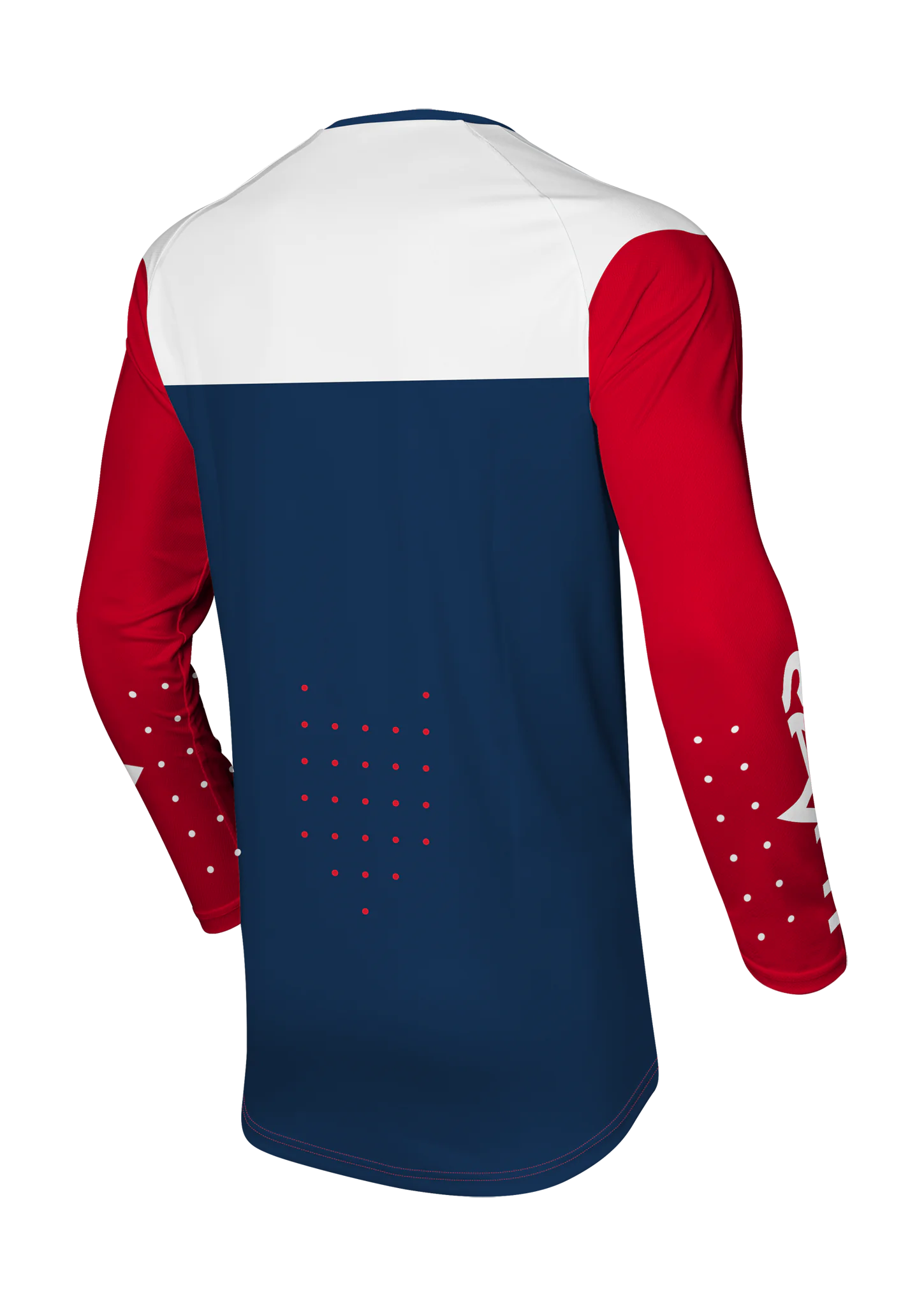 Seven Cross Shirt Vox Aperture - Rood / Navy