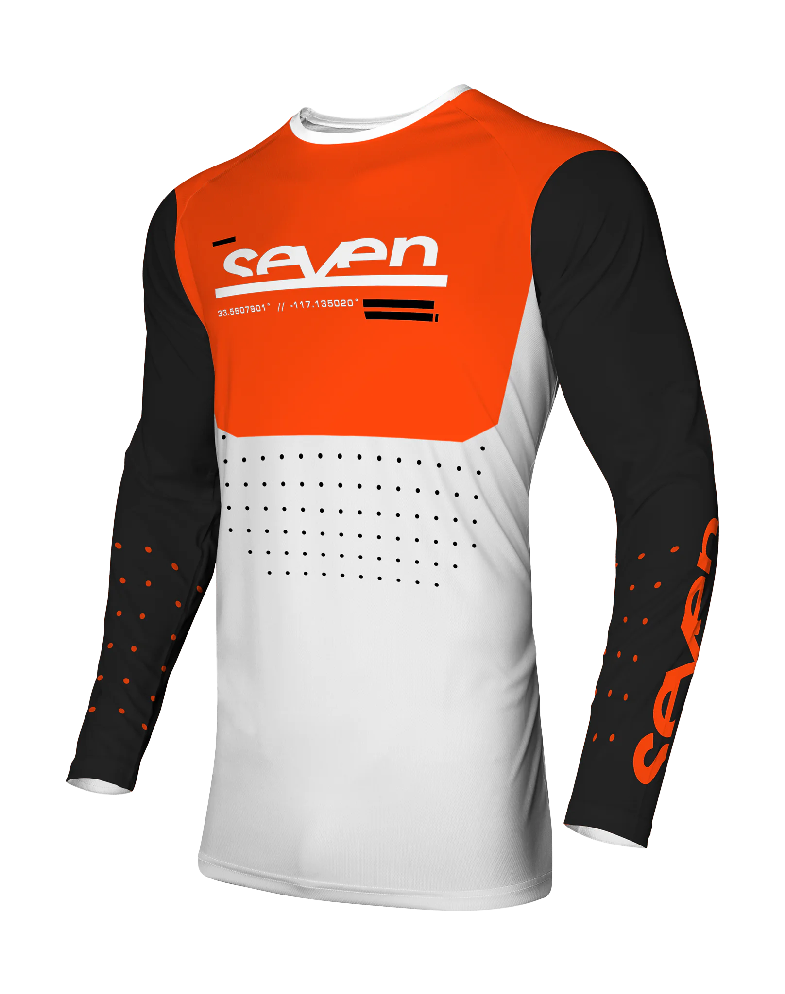 Seven Kinder Cross Shirt Vox Aperture - Wit / Oranje