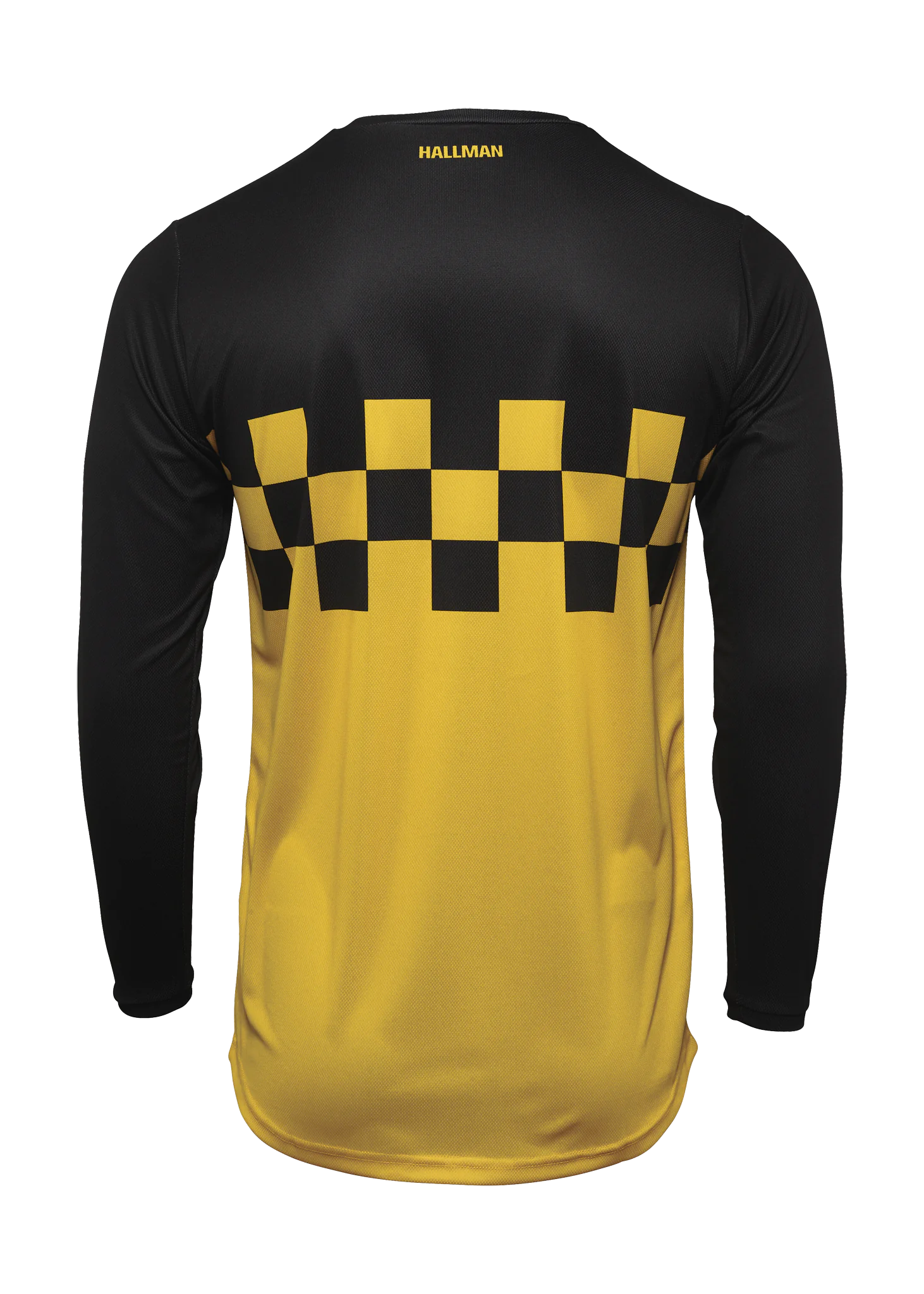 Thor Cross Shirt 2026 Hallman Differ Cheq - Geel / Zwart