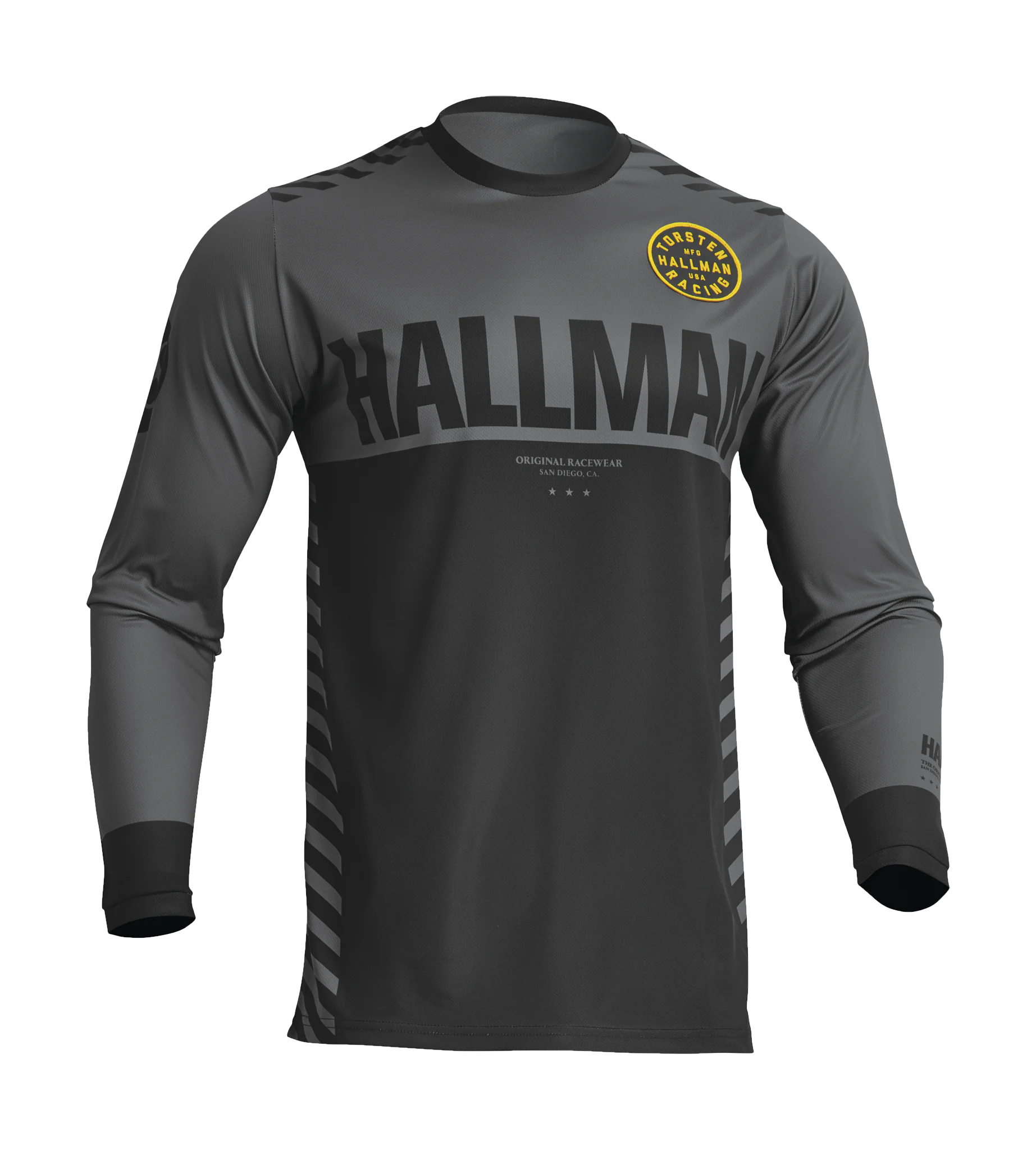 Thor Cross Shirt 2026 Hallman Differ Slice - Charcoal / Zwart