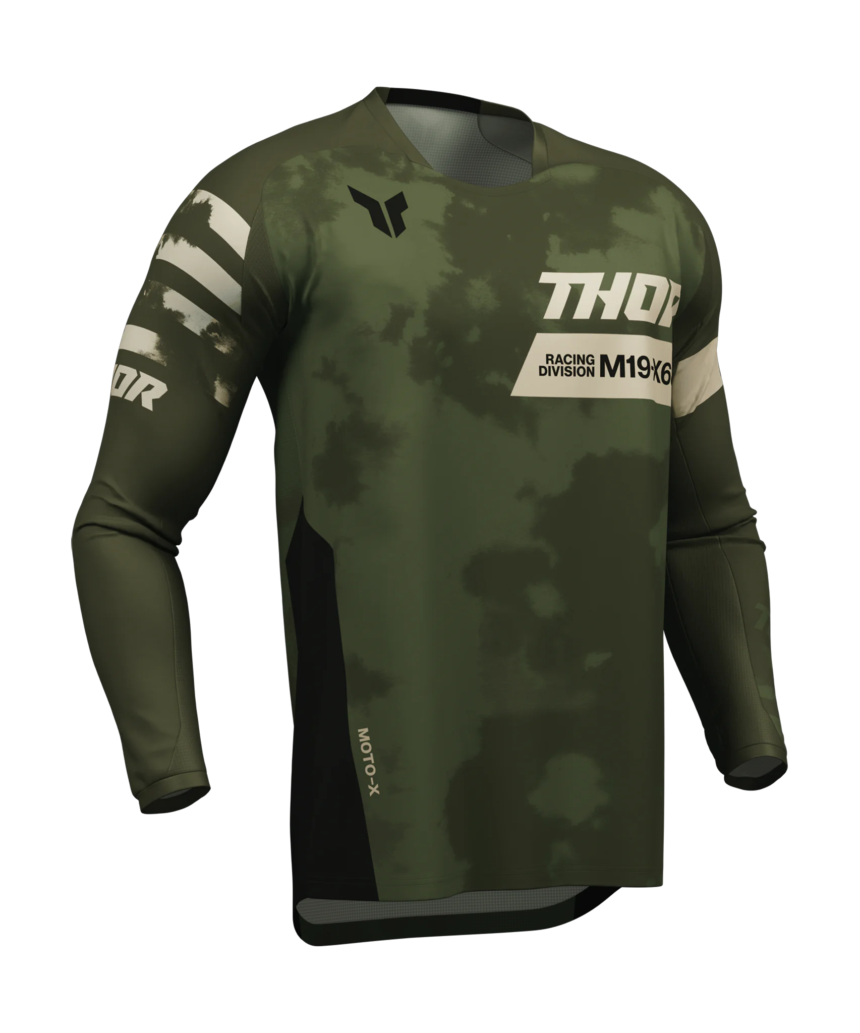 Thor Cross Shirt 2026 Launchmode Bleach - Zwart / Camo
