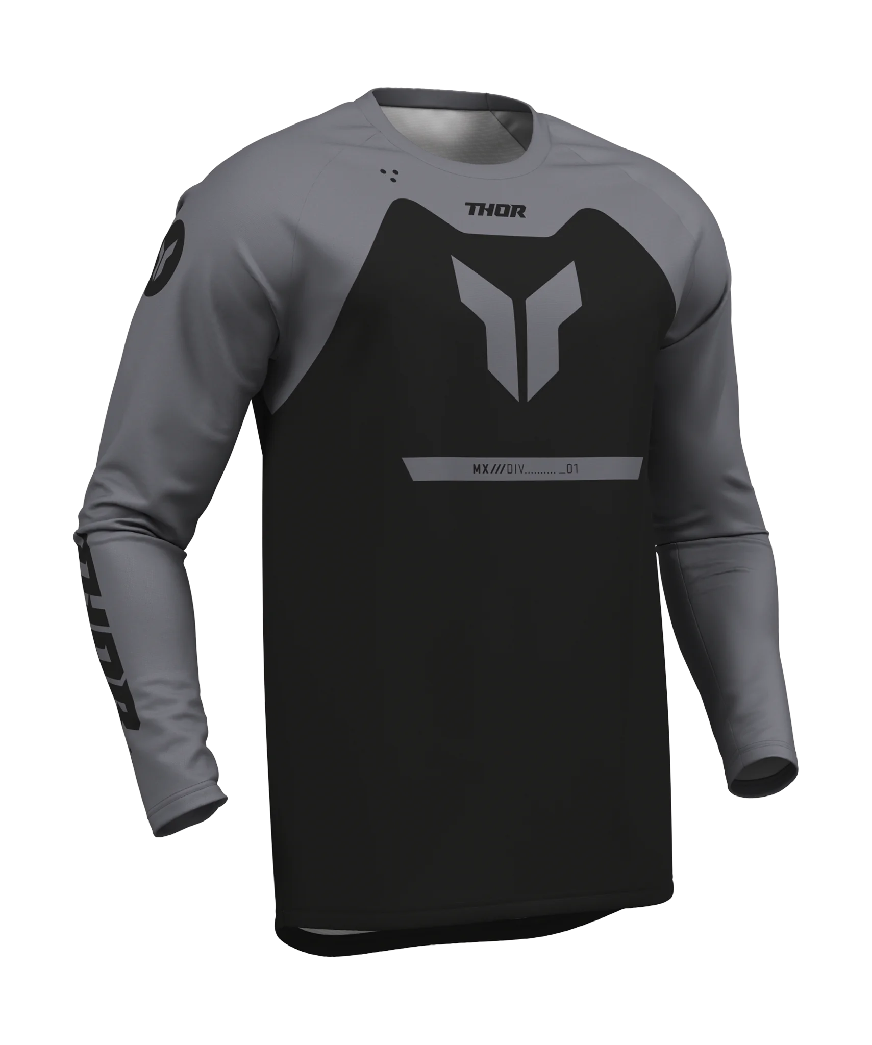 Thor Cross Shirt 2026 Ridemode Menace - Zwart