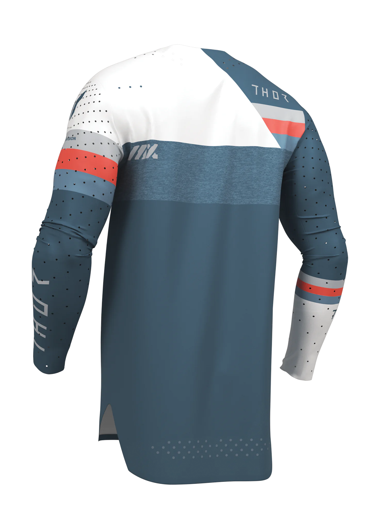 Thor Cross Shirt 2026 Sportmode Leaque - Blauw / Wit