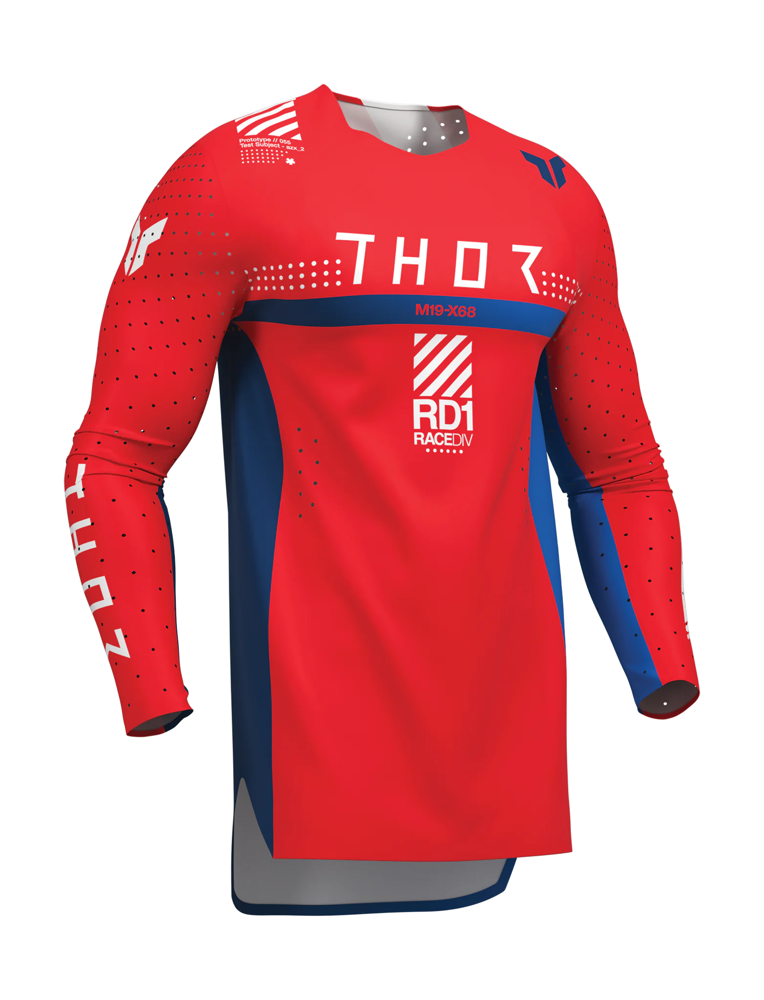 Thor Cross Shirt 2026 Sportmode Synth - Rood