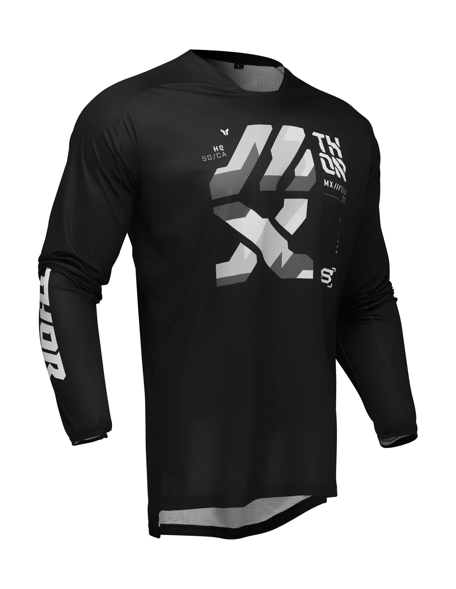 Thor Cross Shirt Launchmode Brave - Zwart / Grijs