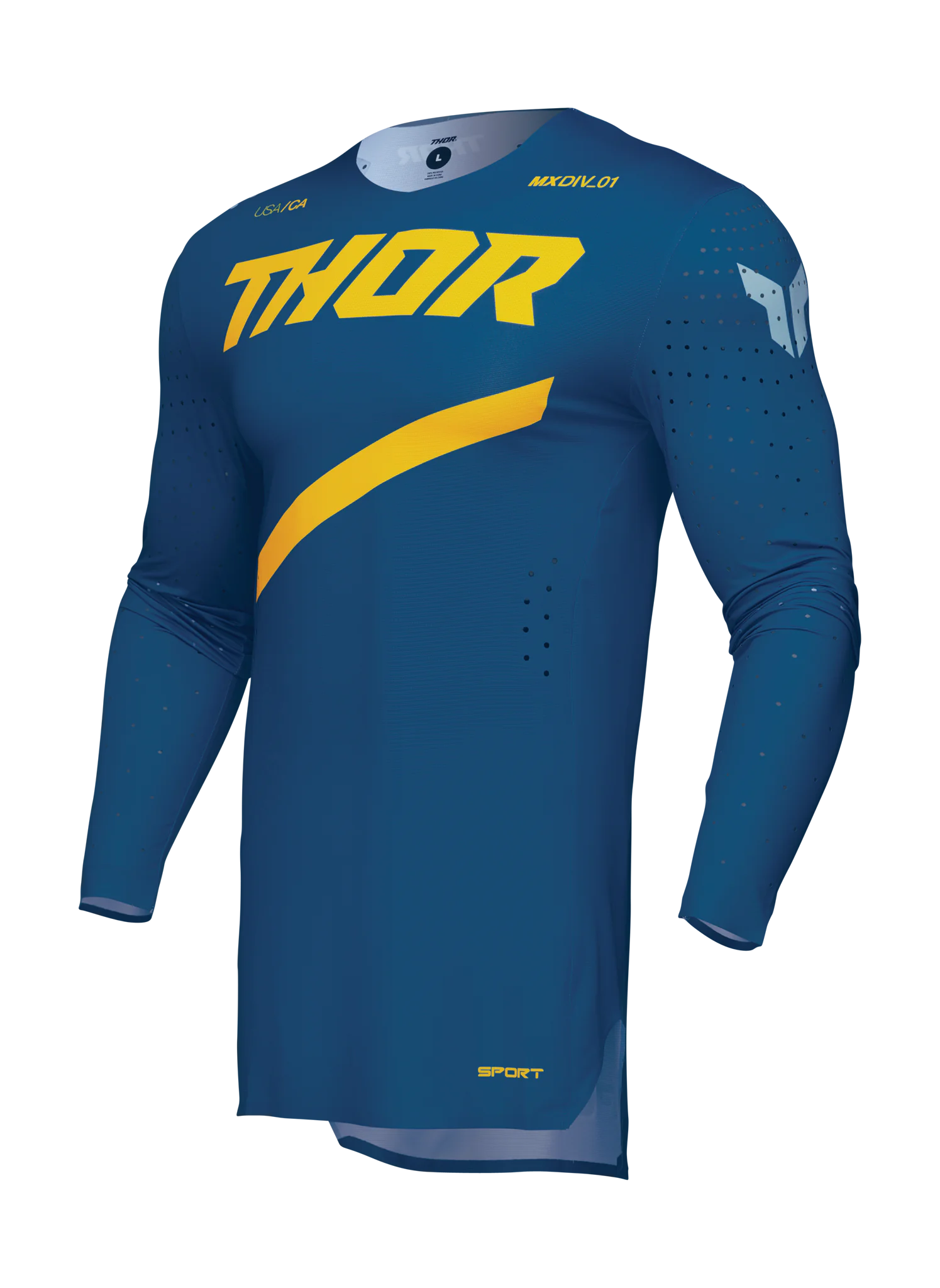 Thor Cross Shirt Sportmode Brave - Blauw