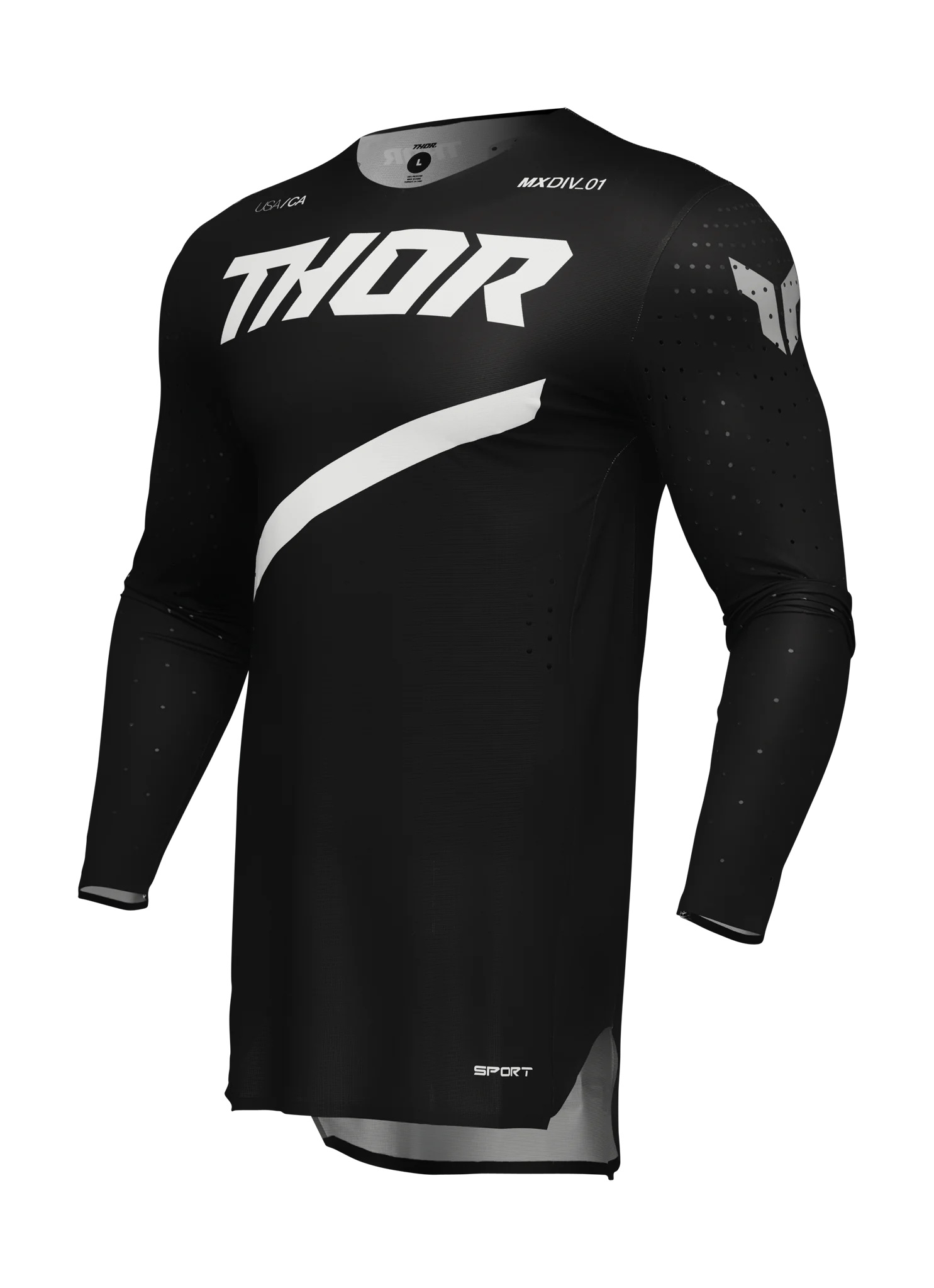 Thor Cross Shirt Sportmode Brave - Zwart