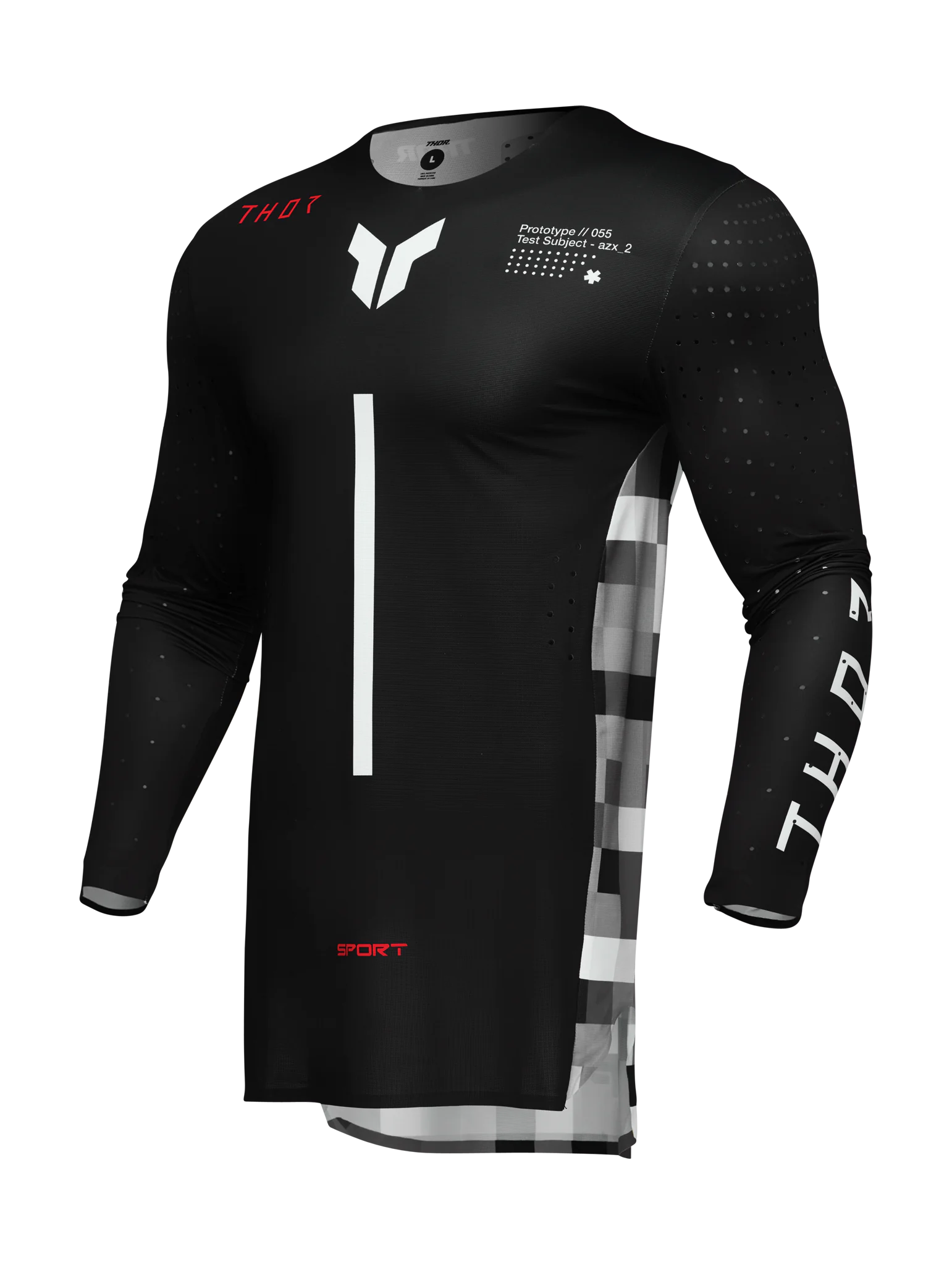 Thor Crosskleding Sportmode Riot - Zwart / Rood