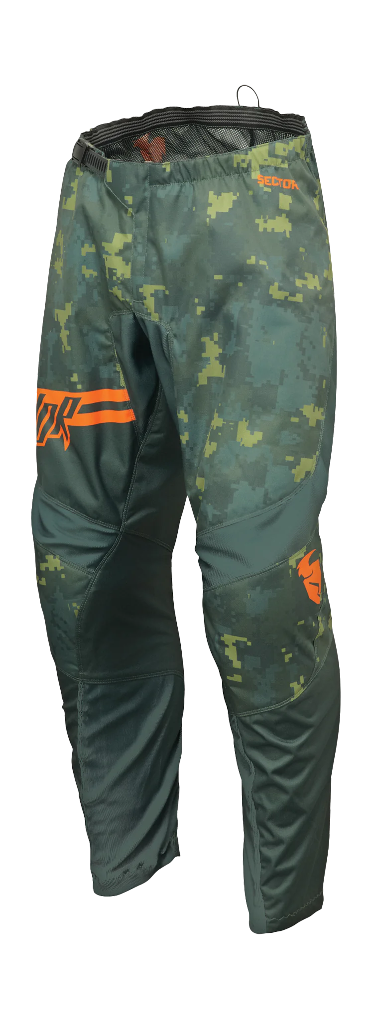 Thor Crossbroek Sector Digi - Forest Groen / Camo