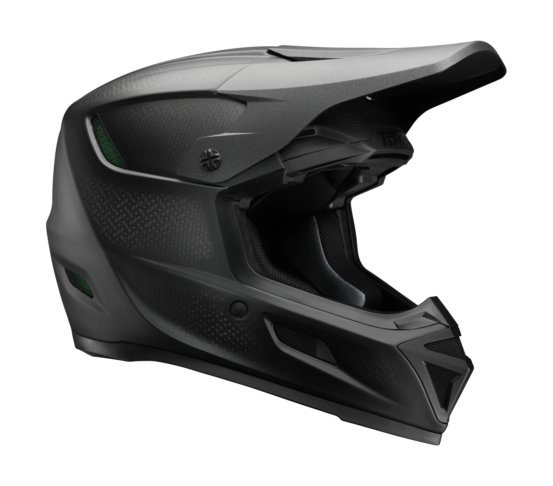 Thor Crosshelm Reflex Sport Carbon Stealth - Zwart