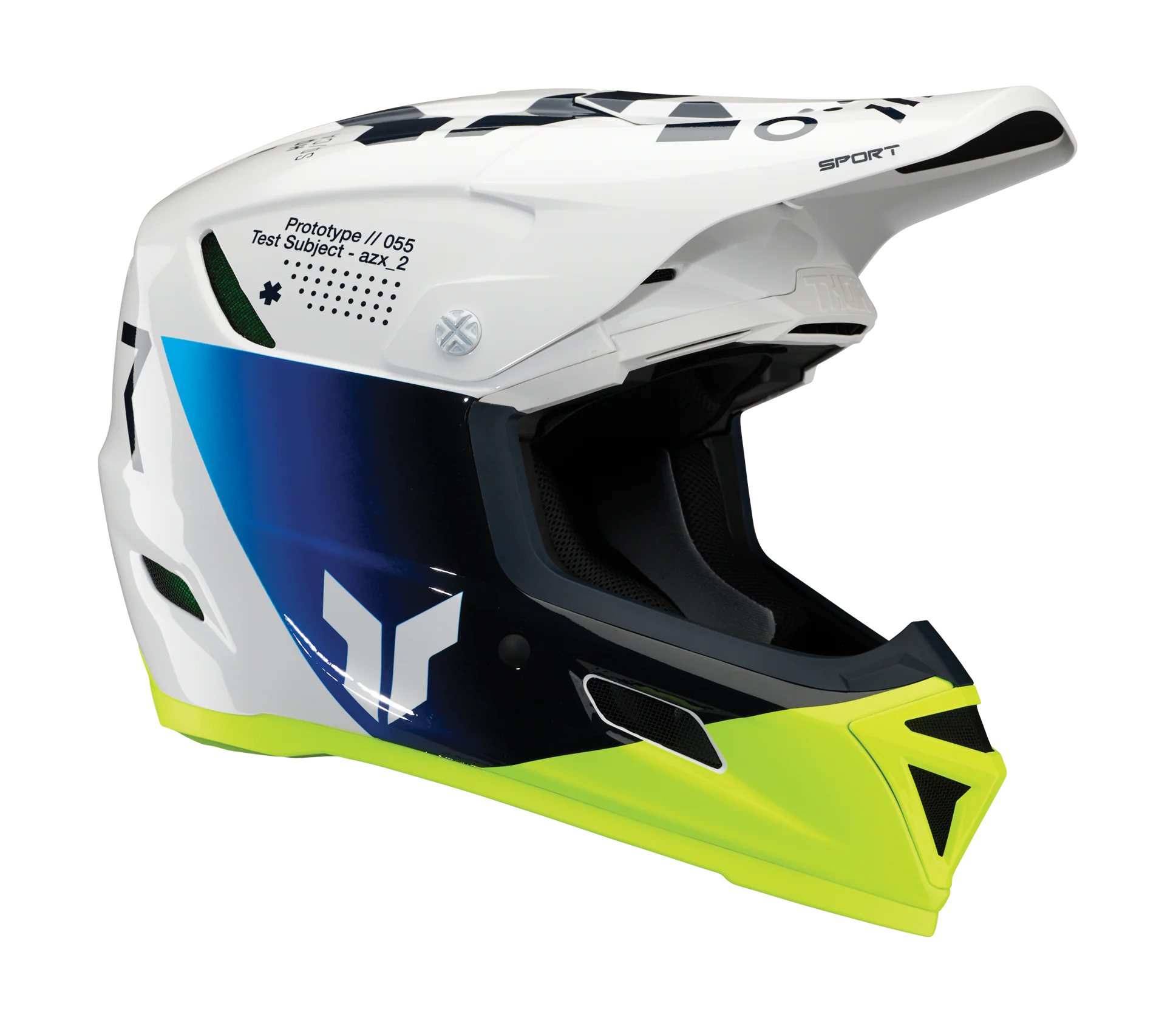 Thor Crosshelm Reflex Sport Strike - Navy / Acid
