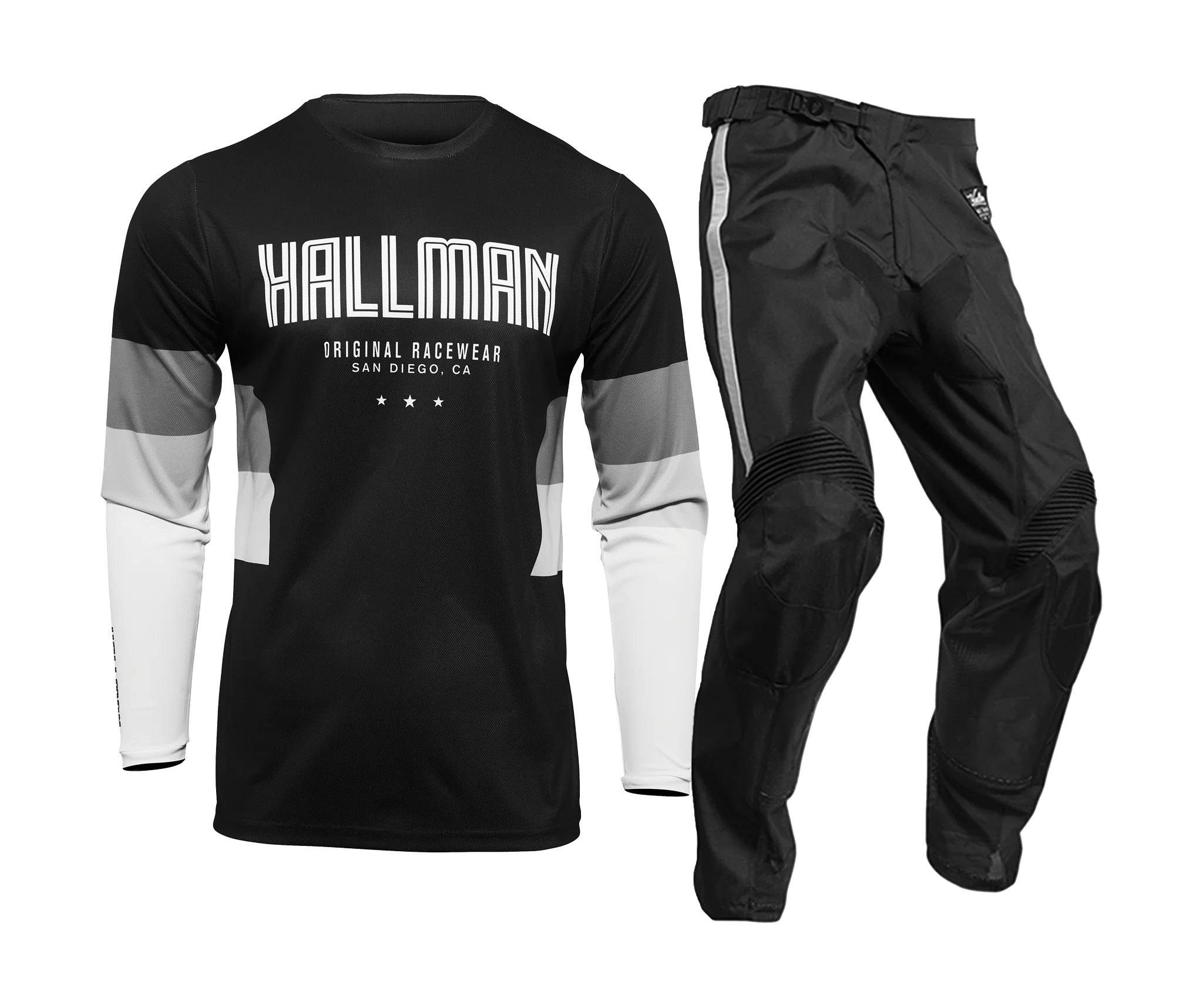 Thor Crosskleding 2026 Hallman Differ Draft - Zwart / Wit