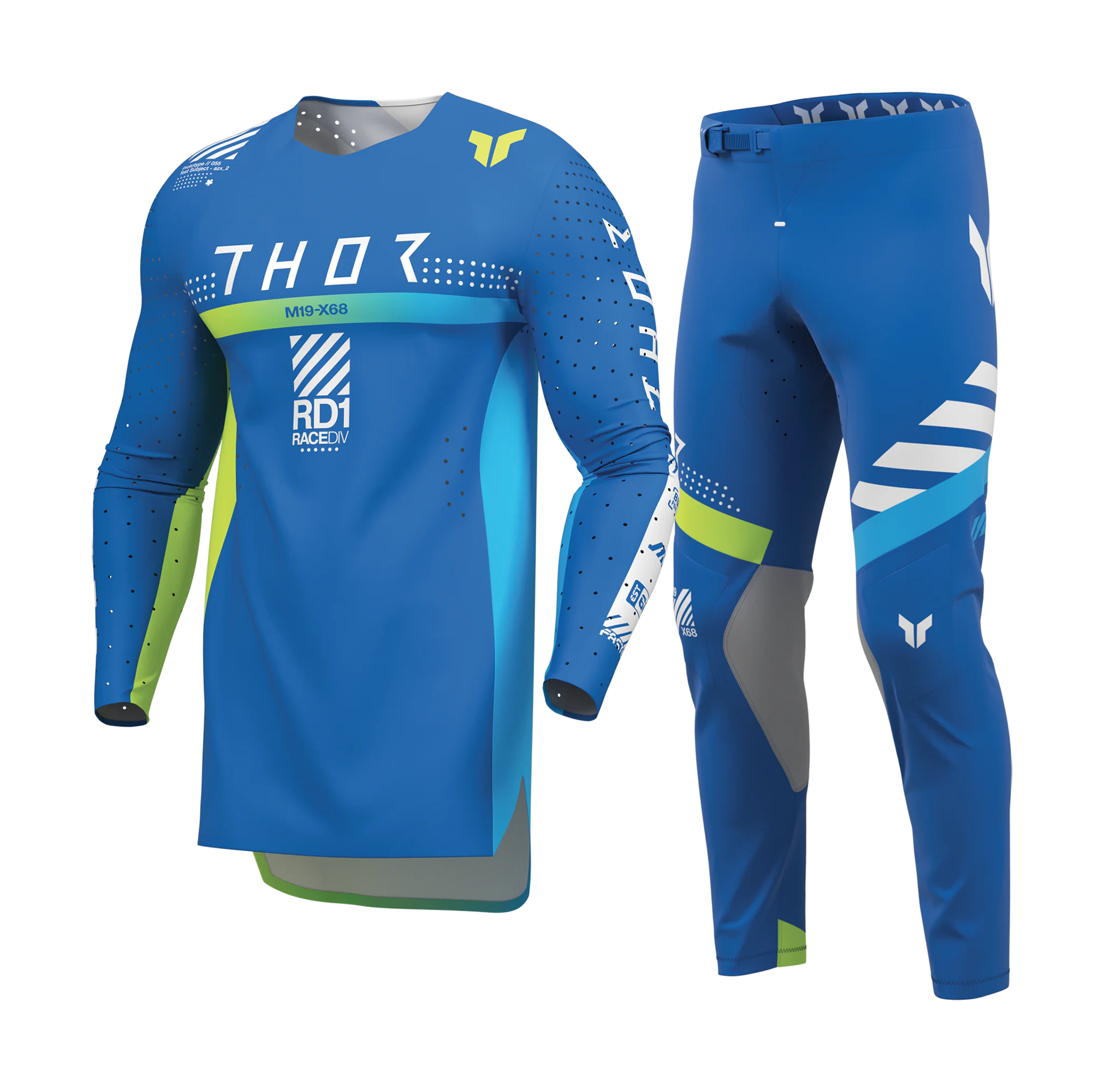 Thor Crosskleding 2026 Sportmode Synth - Blauw