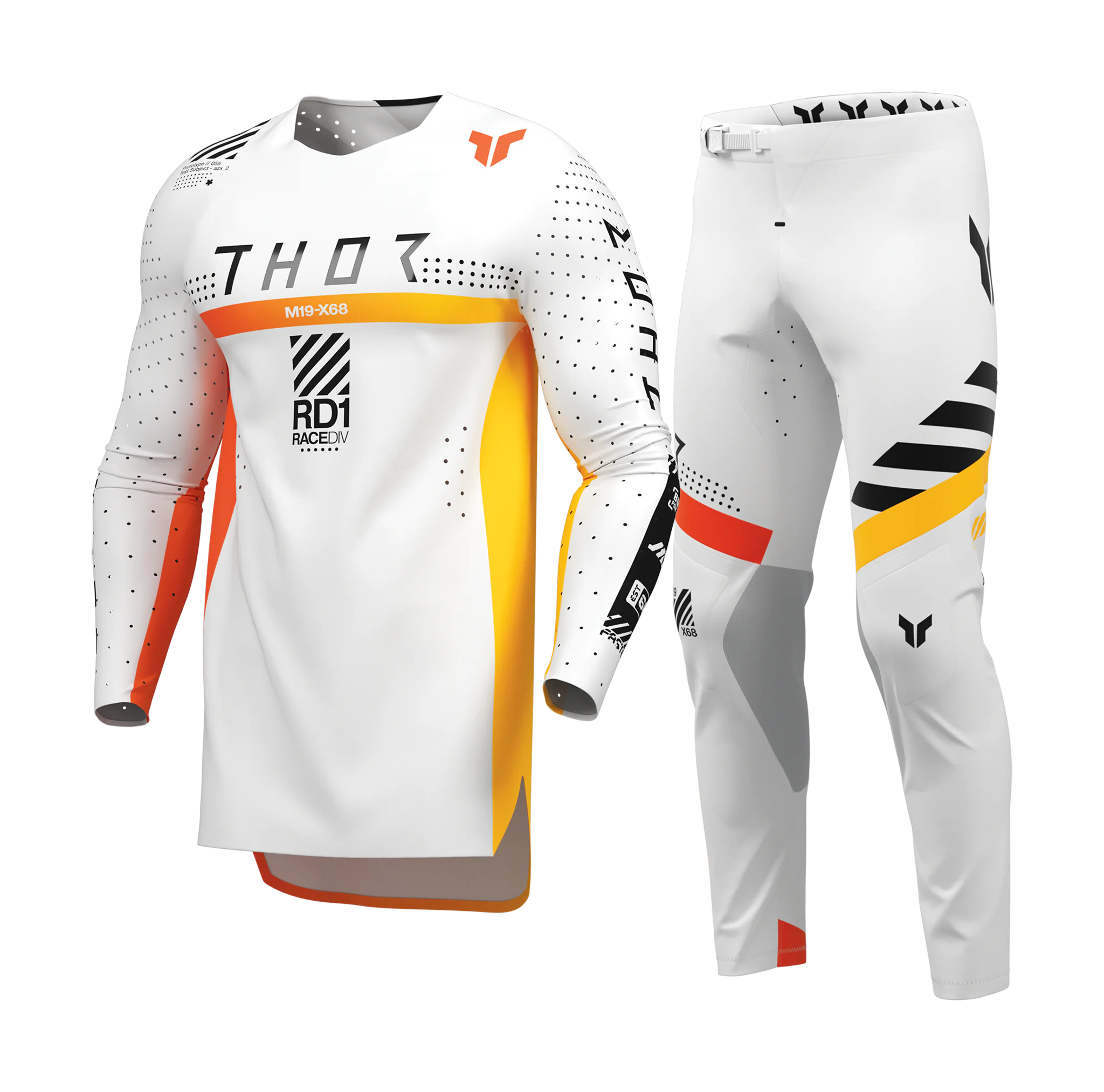 Thor Crosskleding 2026 Sportmode Synth - Wit
